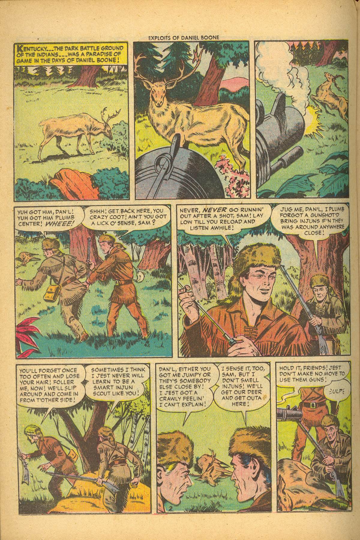 Read online Exploits of Daniel Boone comic -  Issue #2 - 20