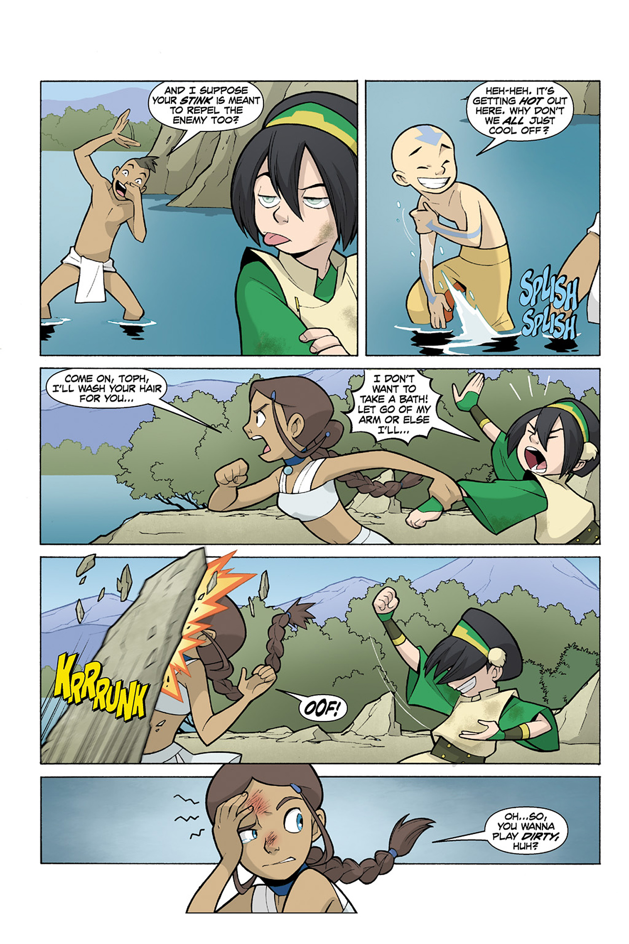 Read online Nickelodeon Avatar: The Last Airbender - The Lost Adventures comic -  Issue # Full - 54