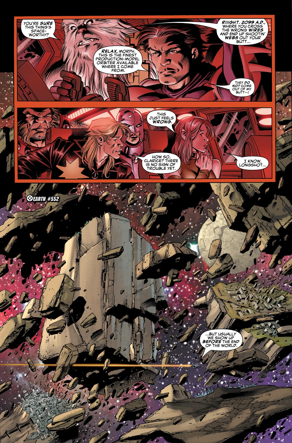 Read online Exiles (2001) comic -  Issue #87 - 3