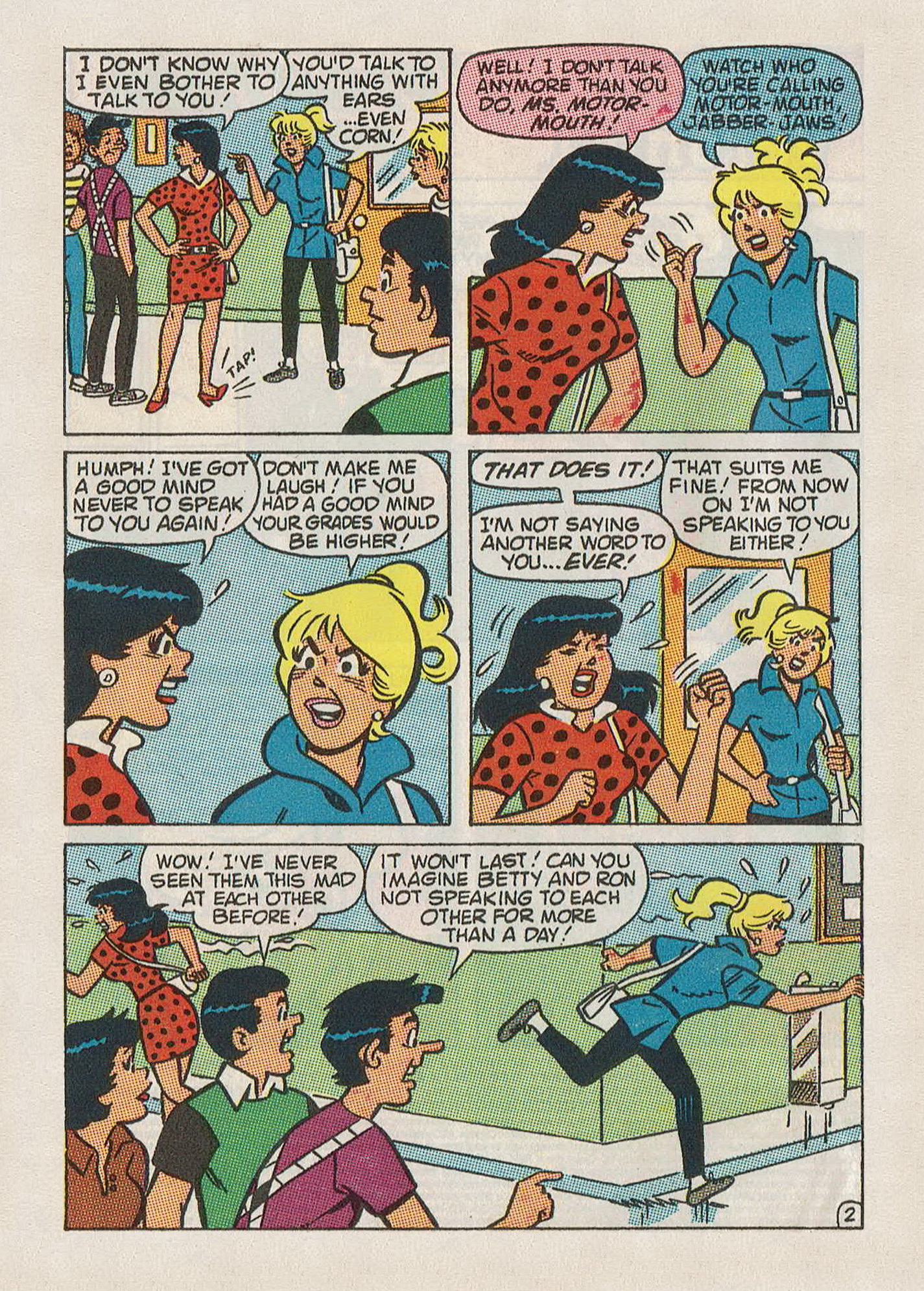 Read online Betty and Veronica Annual Digest Magazine comic -  Issue #5 - 4