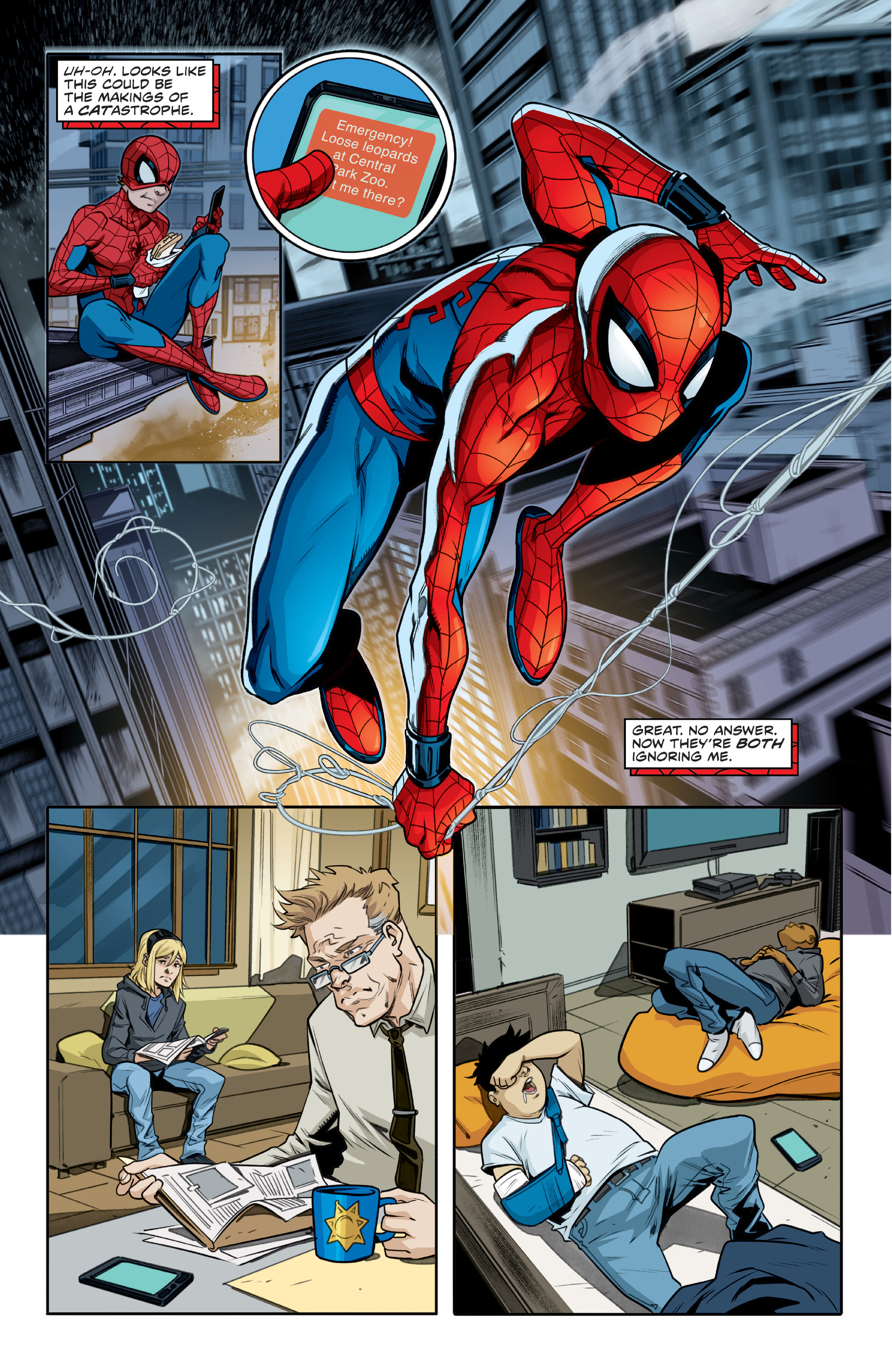 Read online Marvel Action: Spider-Man comic -  Issue #8 - 12