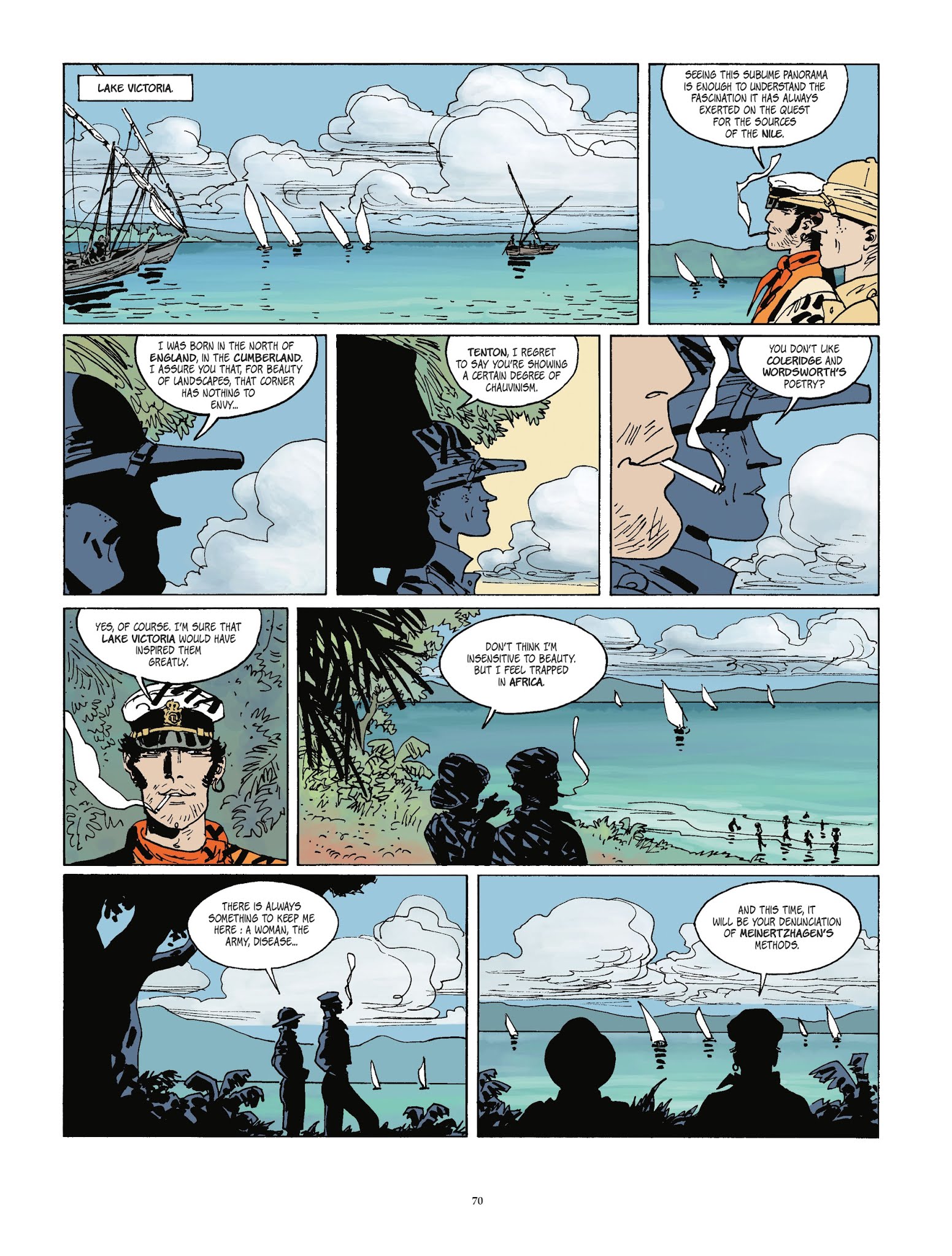 Read online Corto Maltese [GER] comic -  Issue #16 - 70