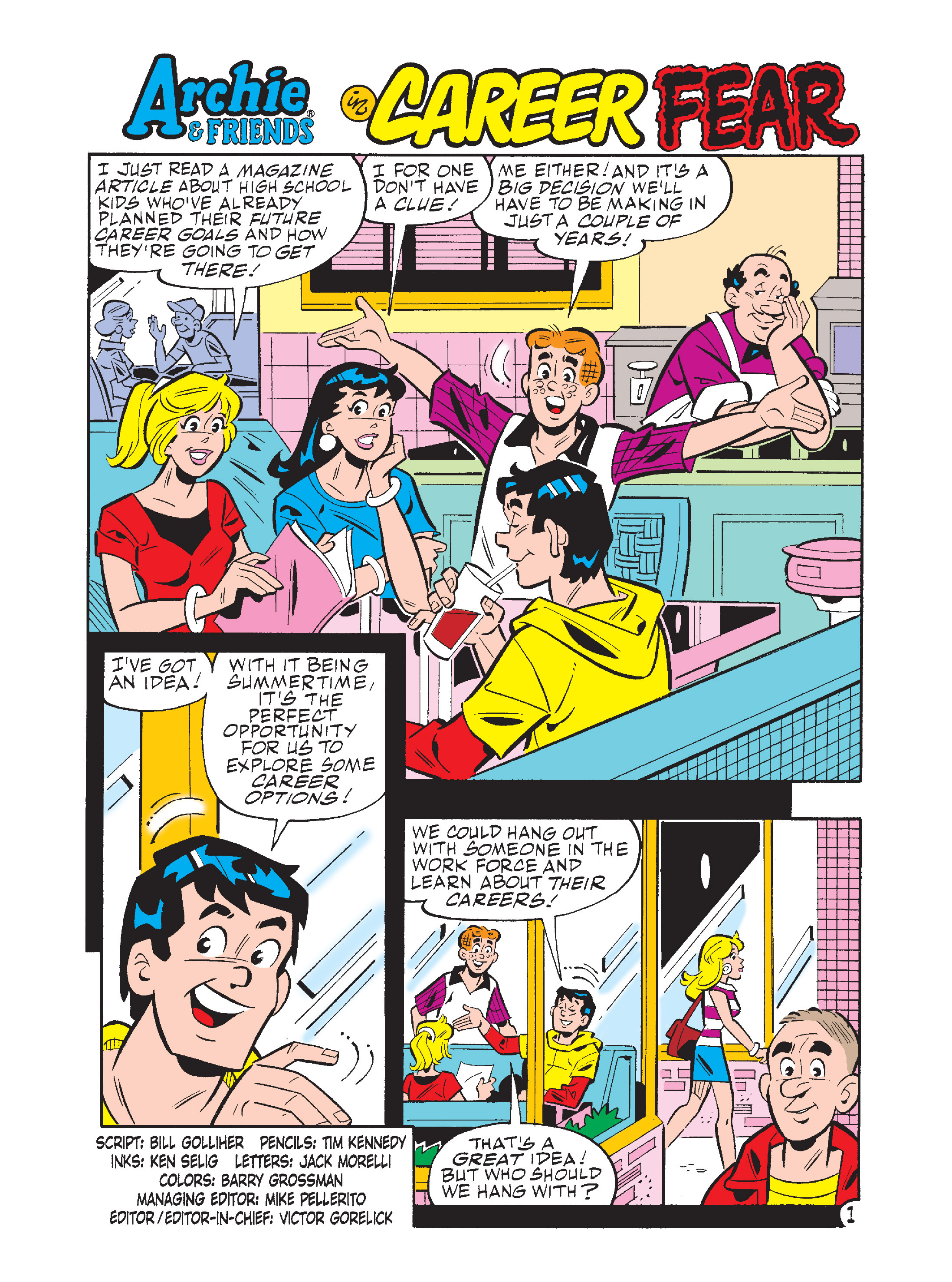 Read online Archie Digest Magazine comic -  Issue #242 - 2