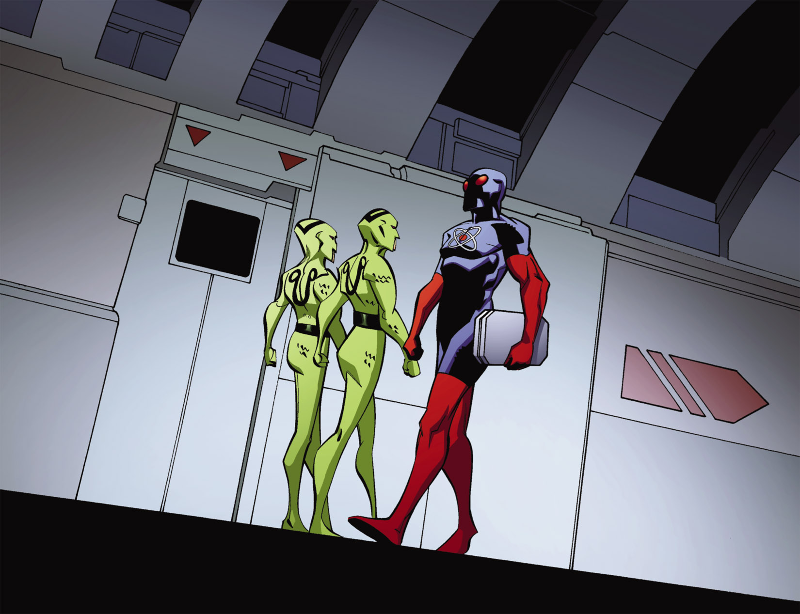 Read online Justice League Beyond comic -  Issue #4 - 5
