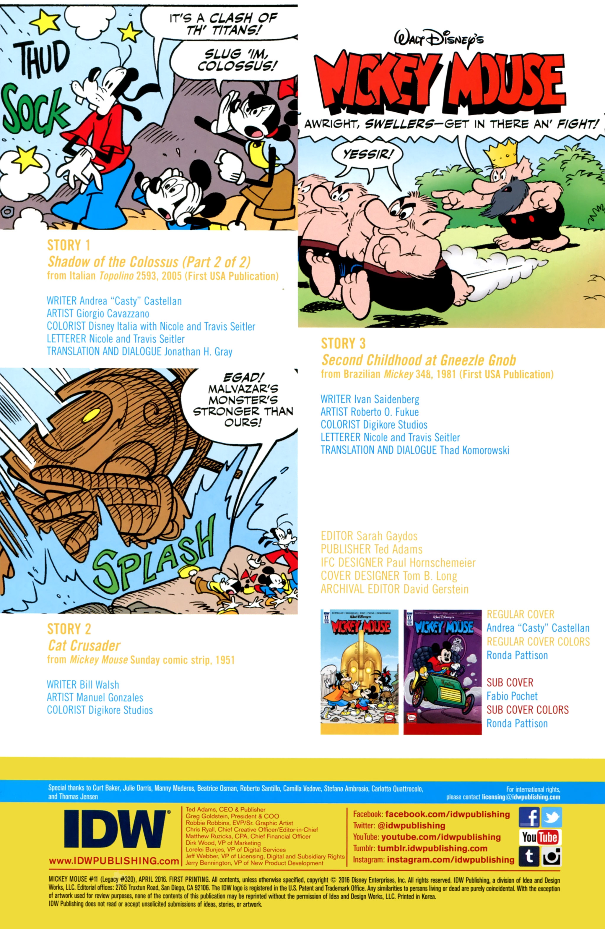 Read online Mickey Mouse (2015) comic -  Issue #11 - 2
