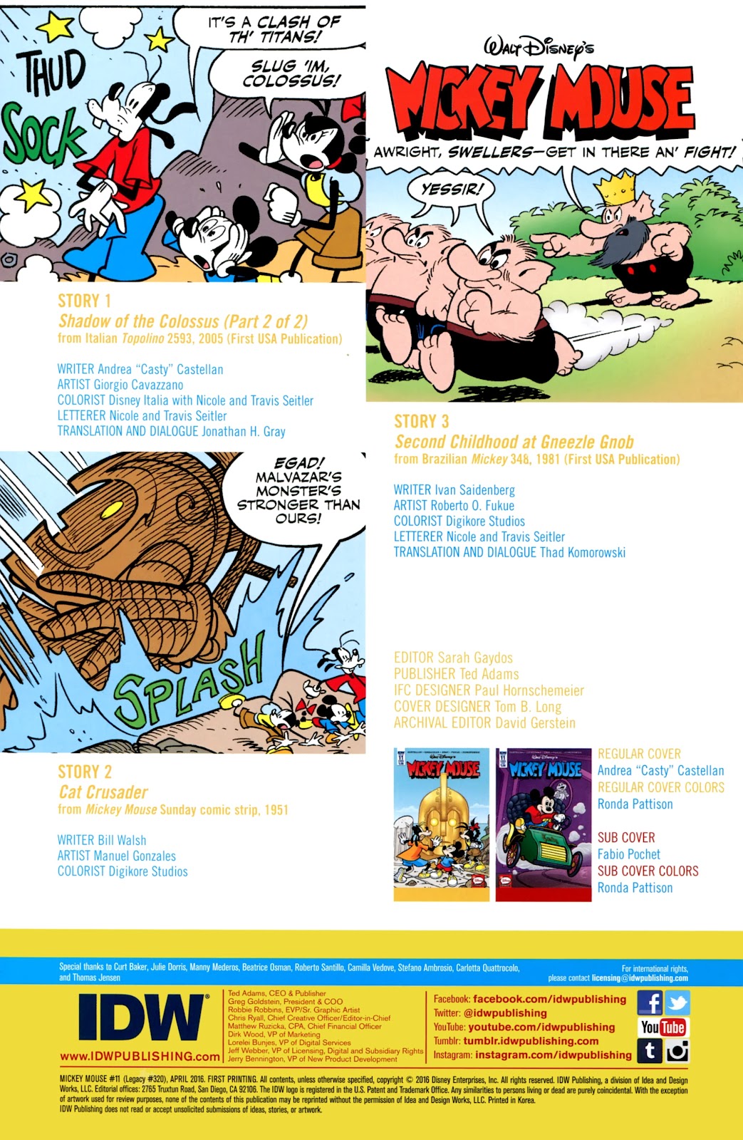 Mickey Mouse (2015) issue 11 - Page 2