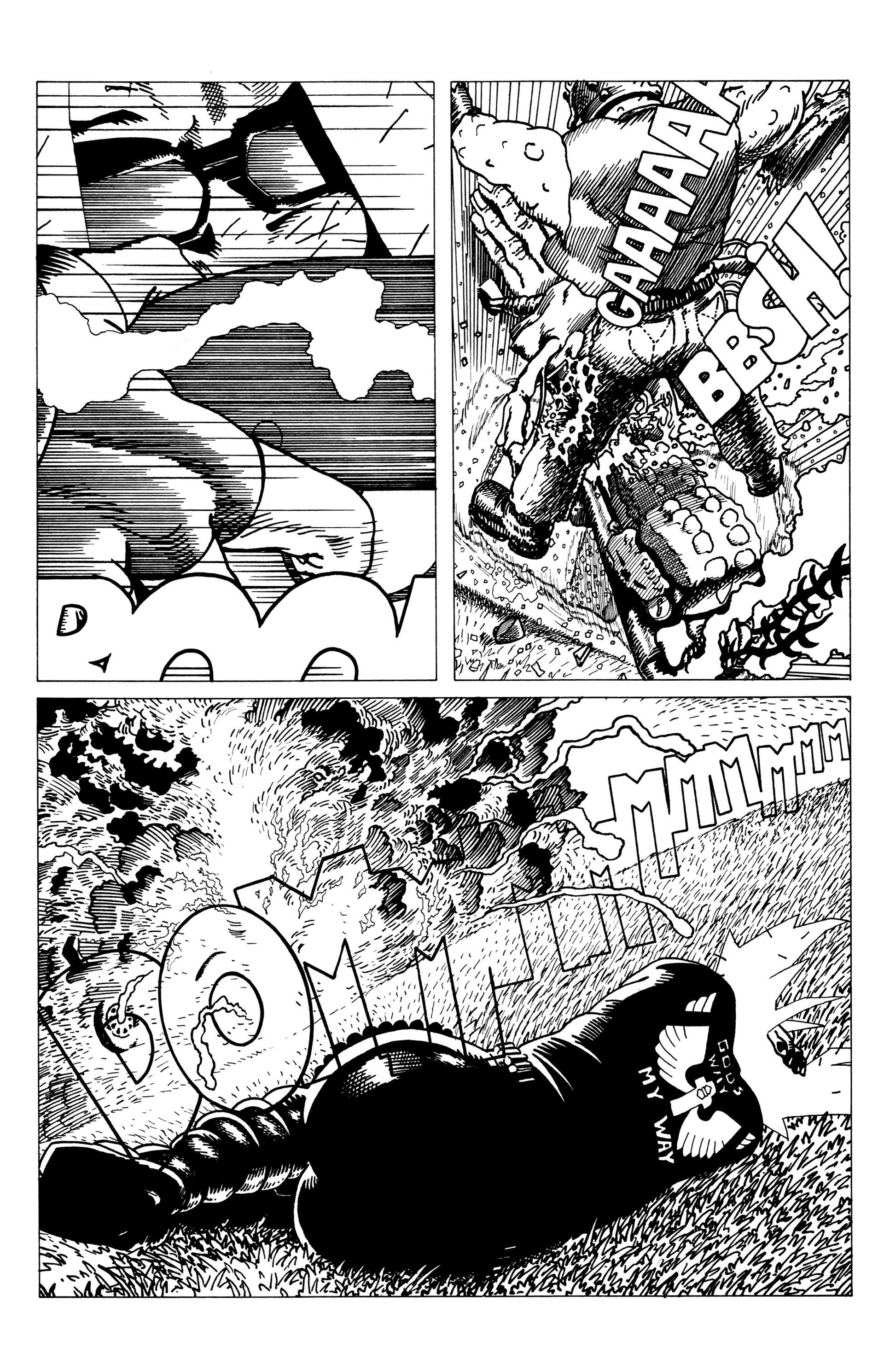 Read online Warrior Nun: Black & White comic -  Issue #19 - 15