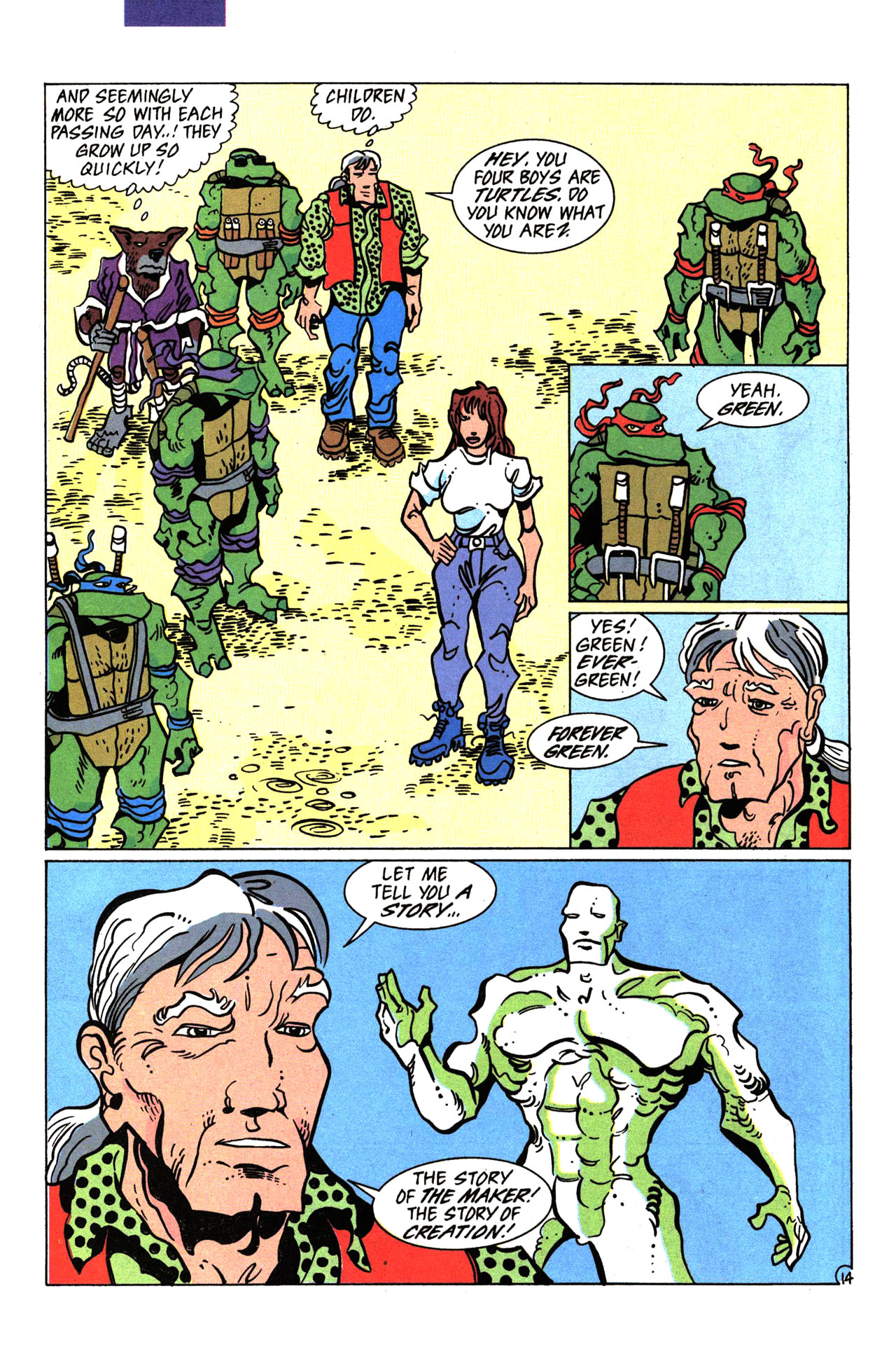 Read online Teenage Mutant Ninja Turtles Adventures (1989) comic -  Issue #61 - 16