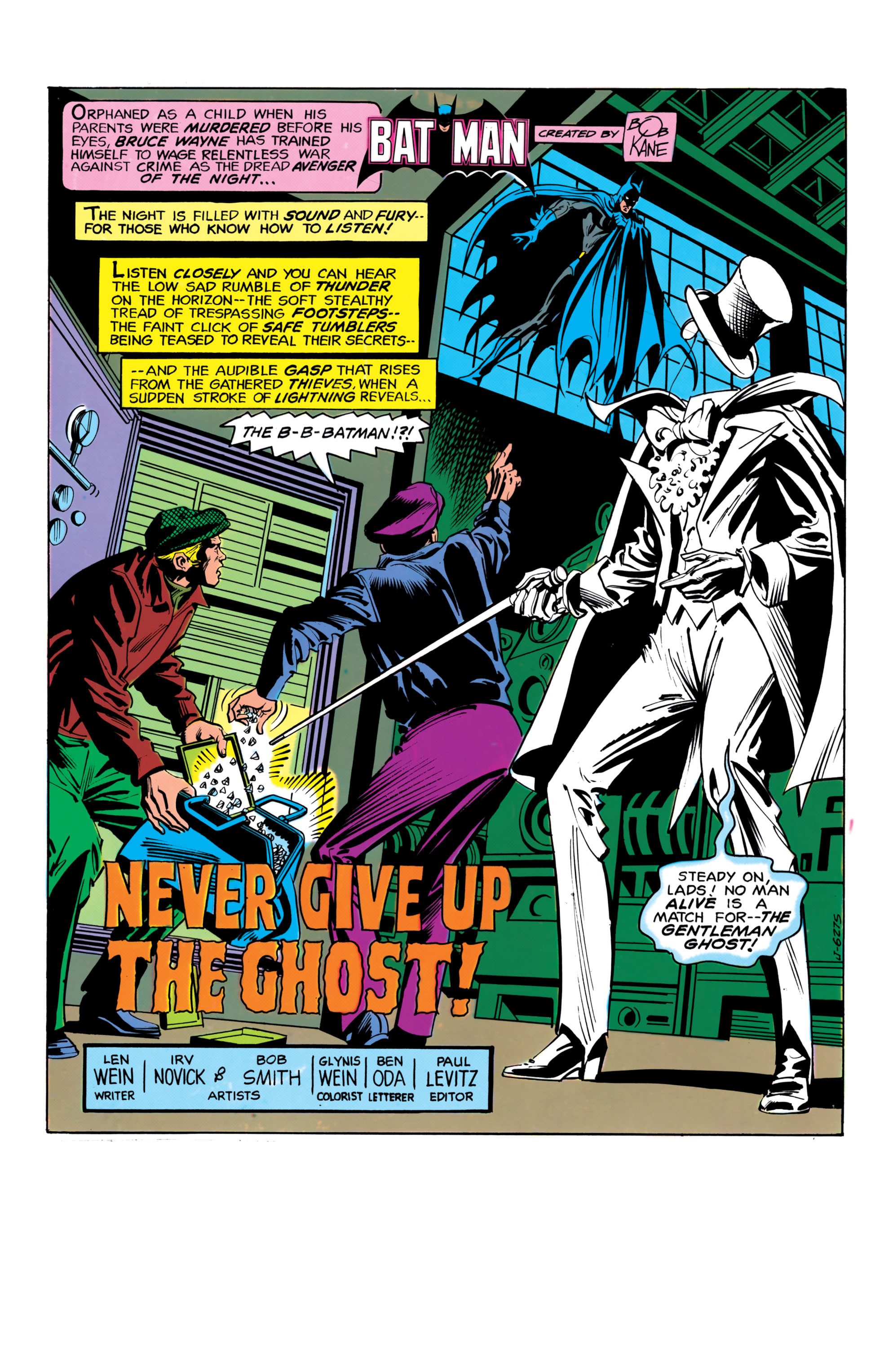 Read online Batman (1940) comic -  Issue #319 - 2