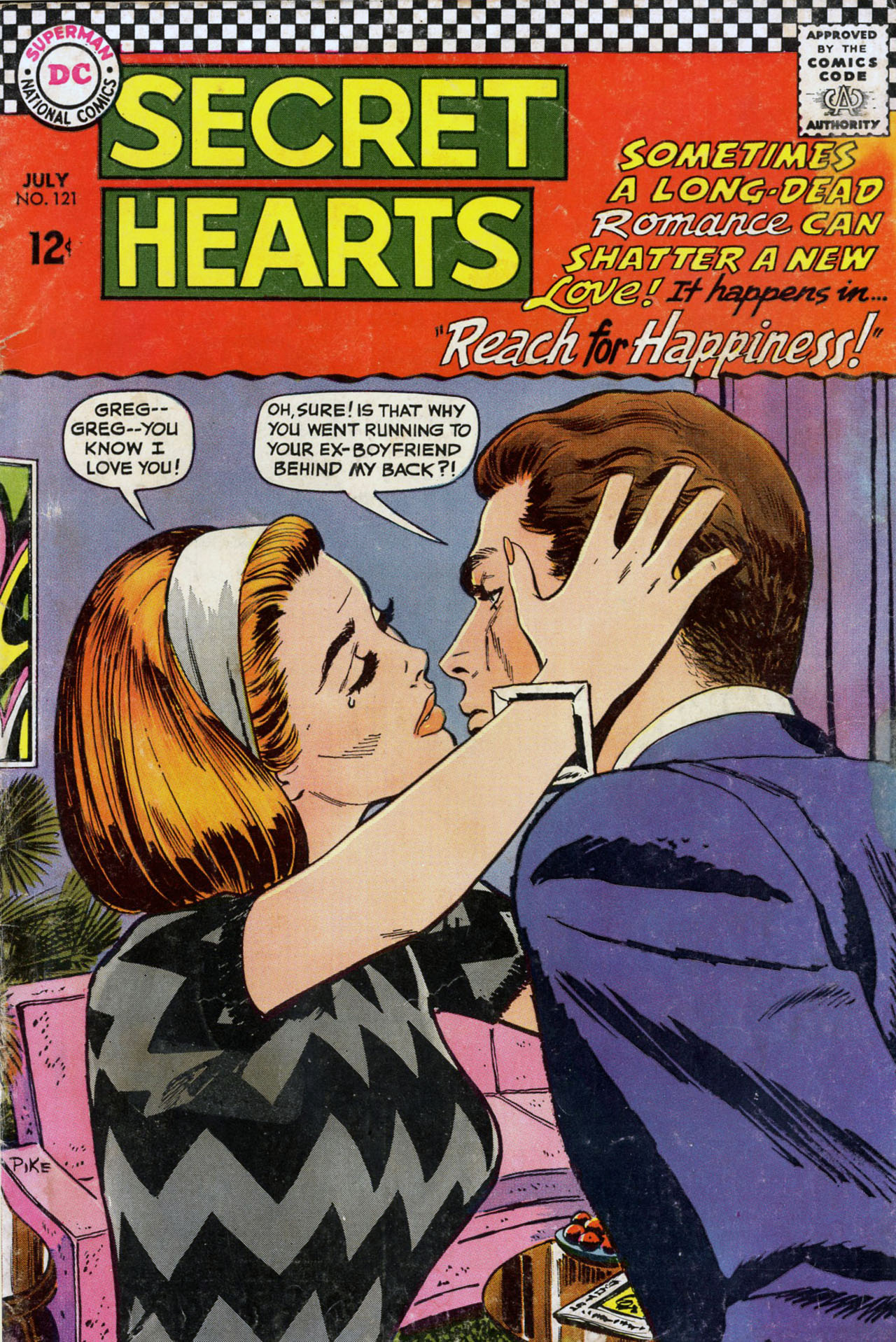 Read online Secret Hearts comic -  Issue #121 - 1