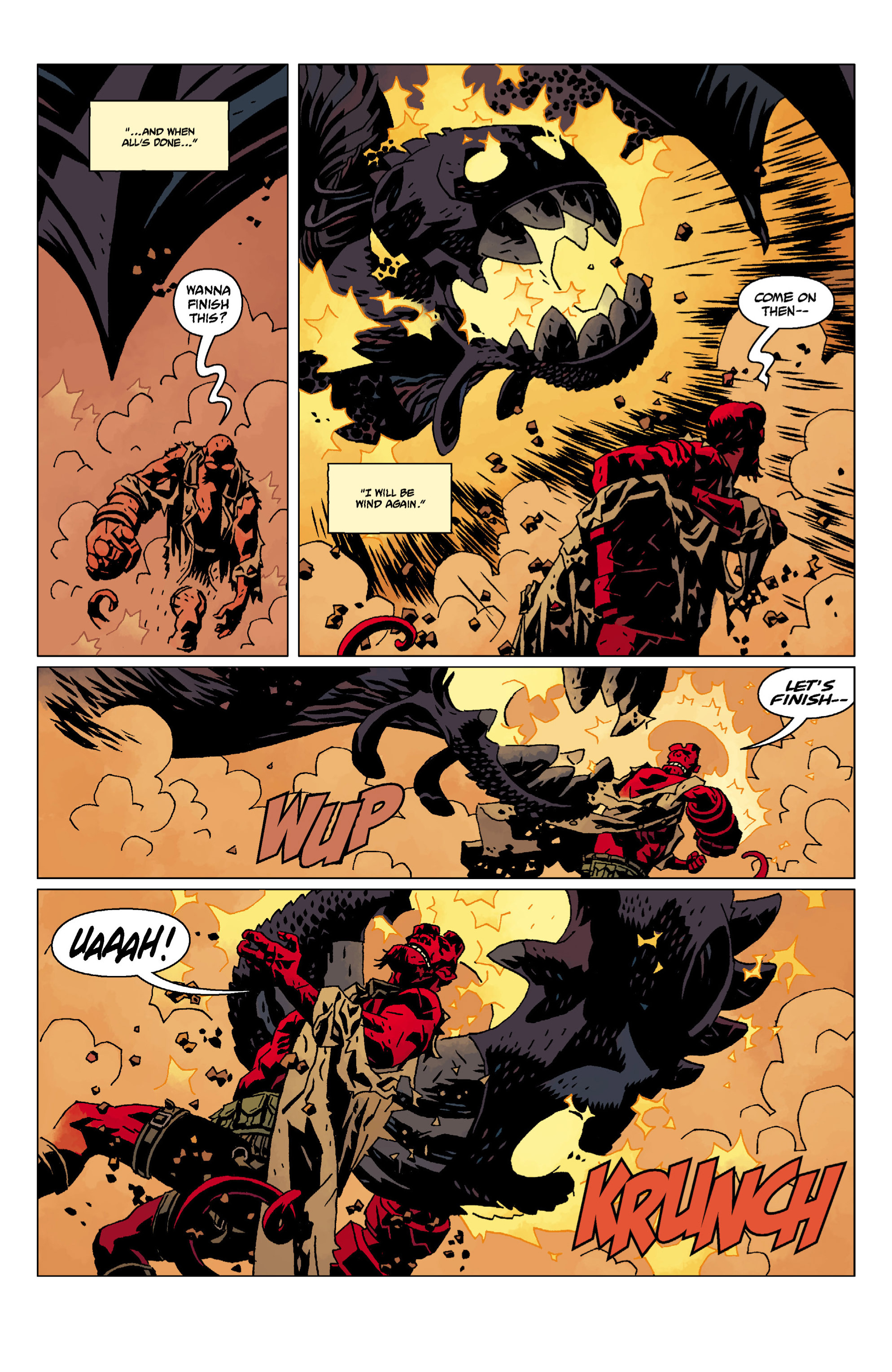 Read online Hellboy comic -  Issue #12 - 143