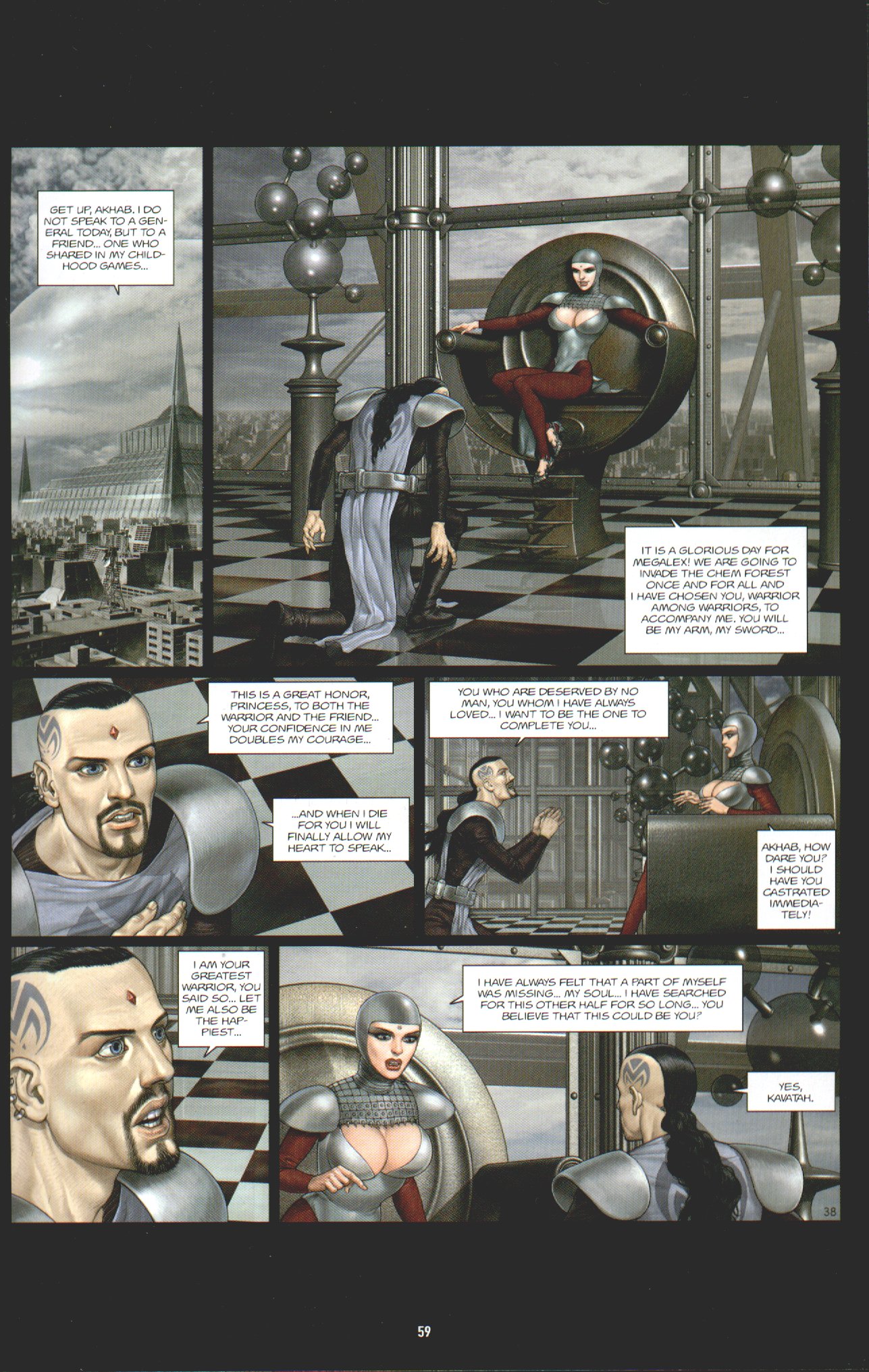 Read online Metal Hurlant comic -  Issue #10 - 60