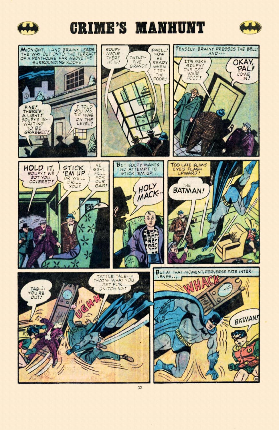 Read online Batman (1940) comic -  Issue #261 - 33