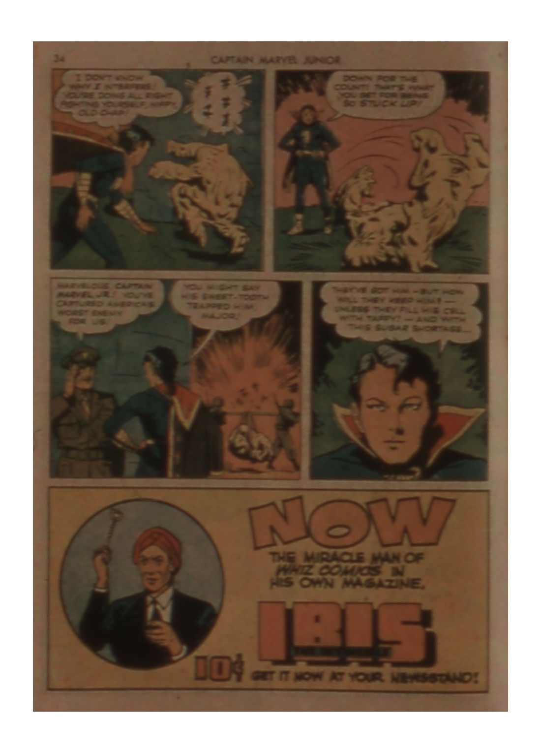 Read online Captain Marvel, Jr. comic -  Issue #3 - 34