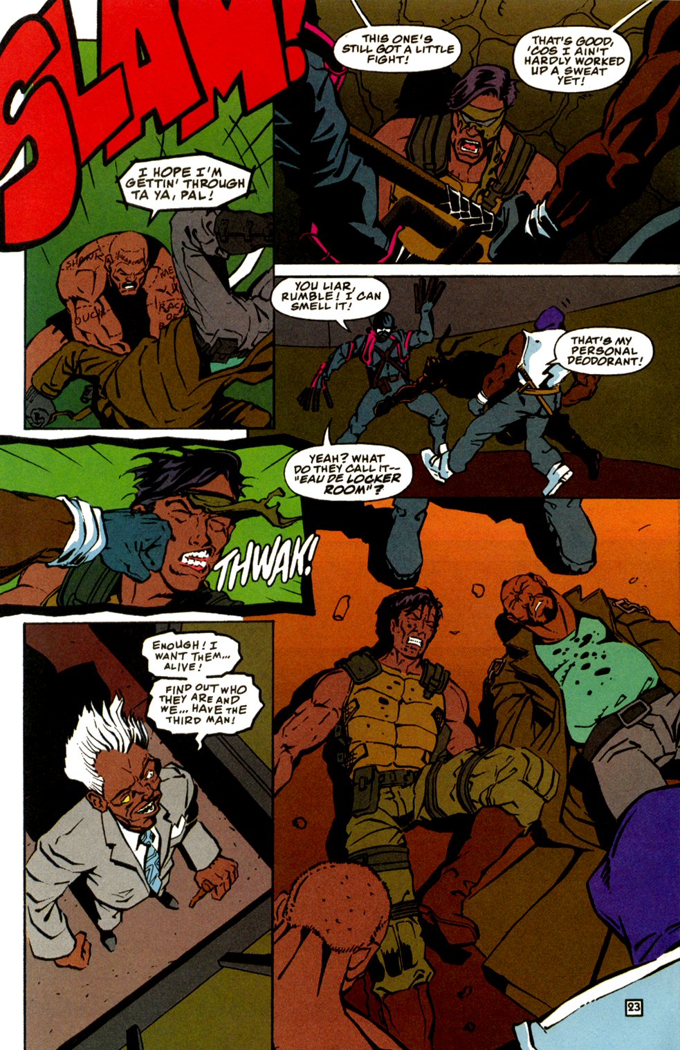 Read online Chain Gang War comic -  Issue #10 - 24