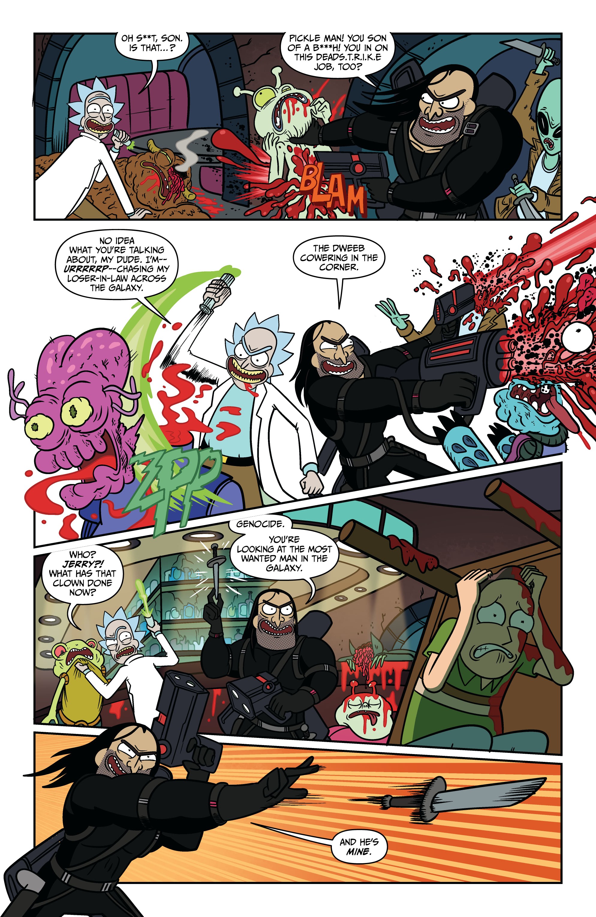 Read online Rick and Morty Presents: Jaguar comic -  Issue # Full - 12