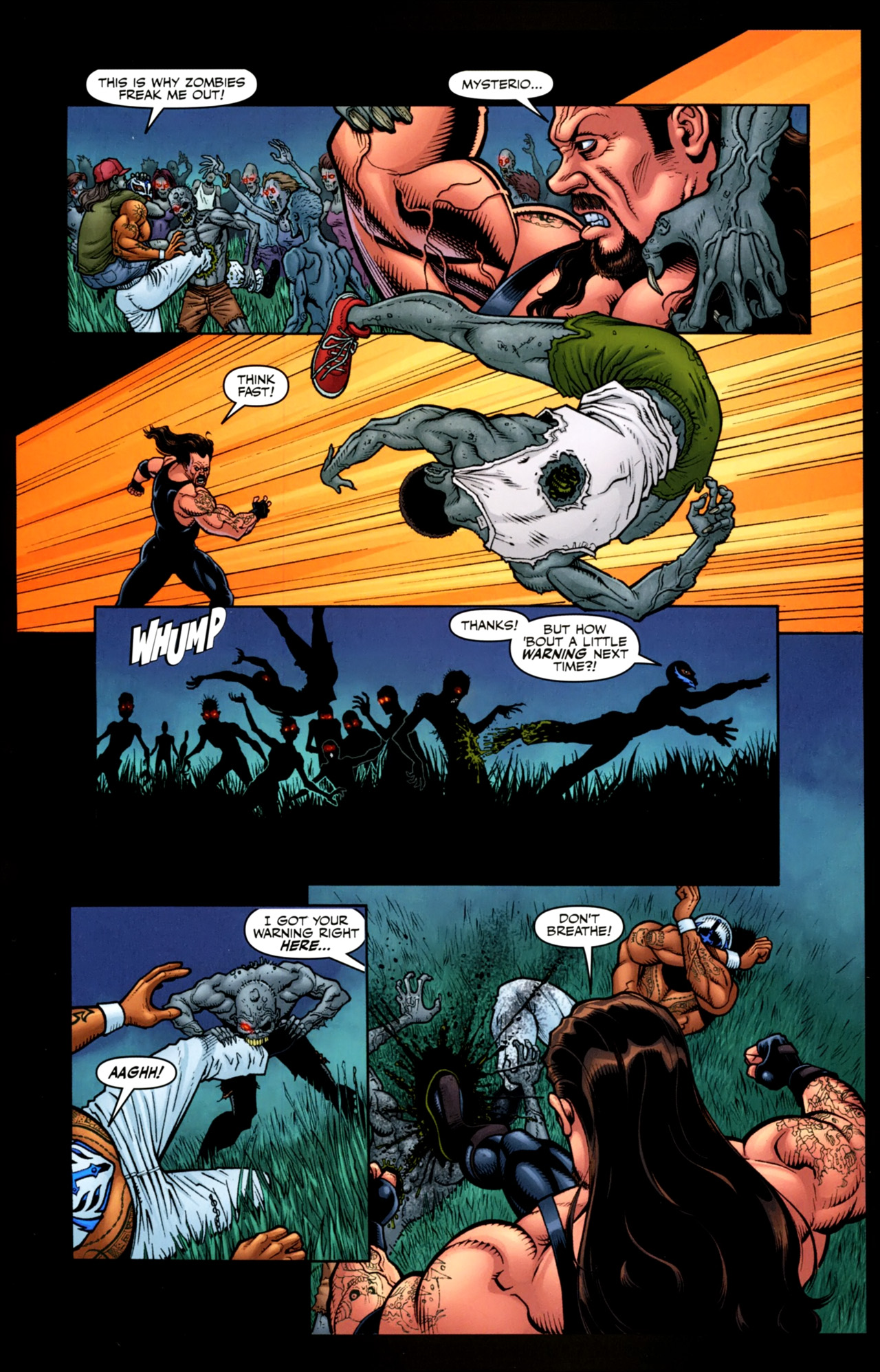 Read online WWE Heroes comic -  Issue #7 - 6