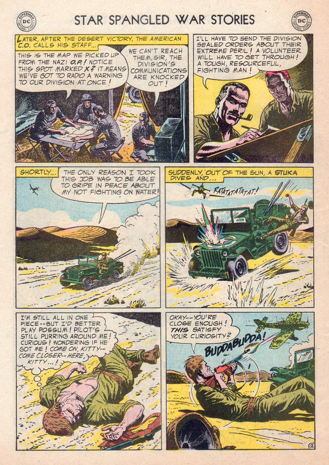 Read online Star Spangled War Stories (1952) comic -  Issue #35 - 30