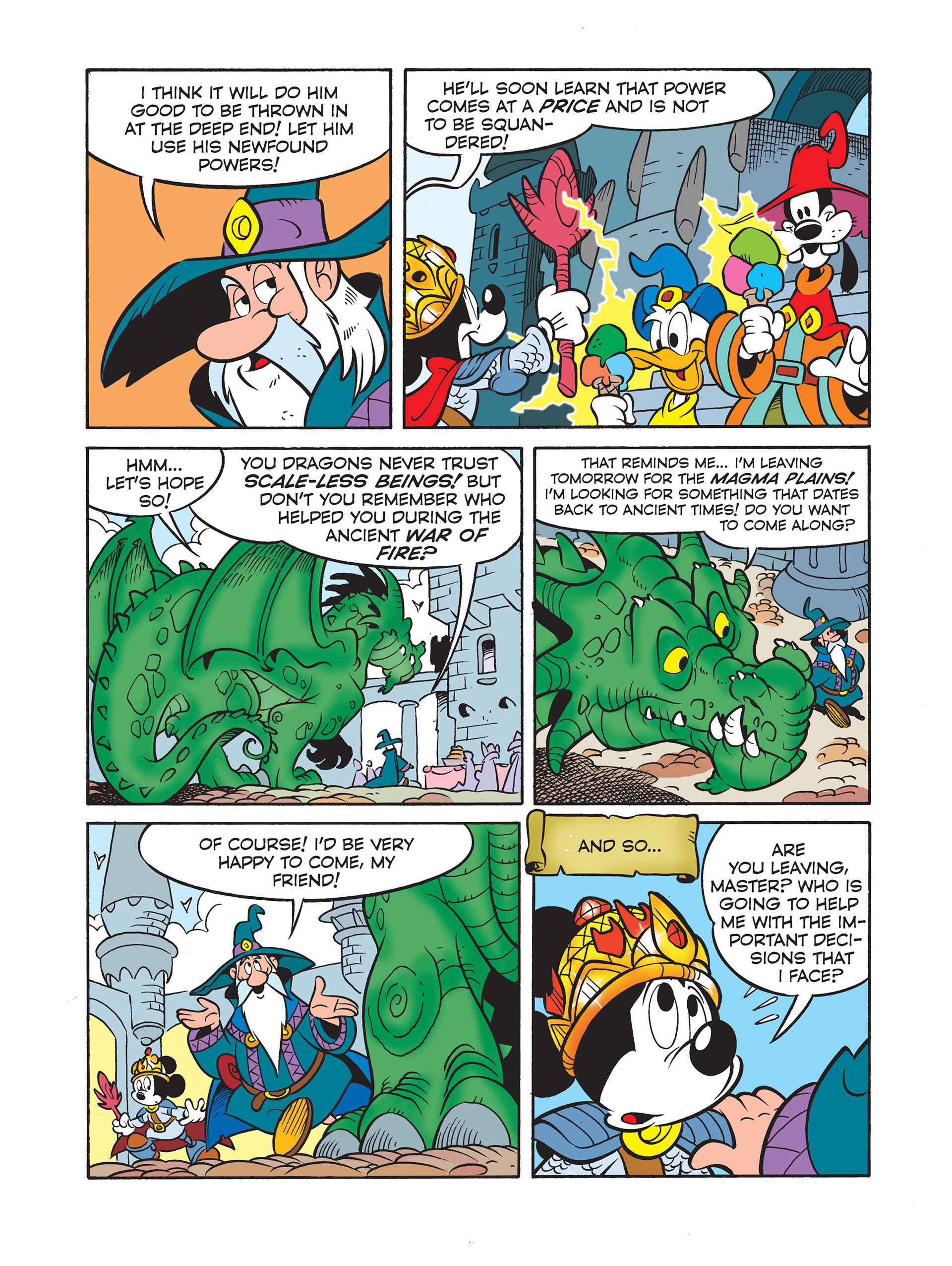 Read online Wizards of Mickey II: The Dark Age comic -  Issue #1 - 8