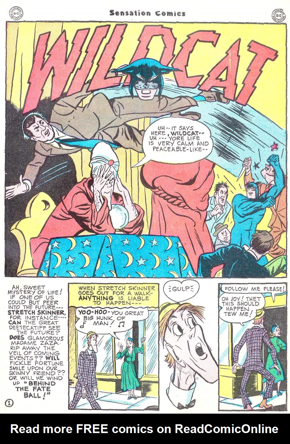 Read online Sensation (Mystery) Comics comic -  Issue #50 - 41