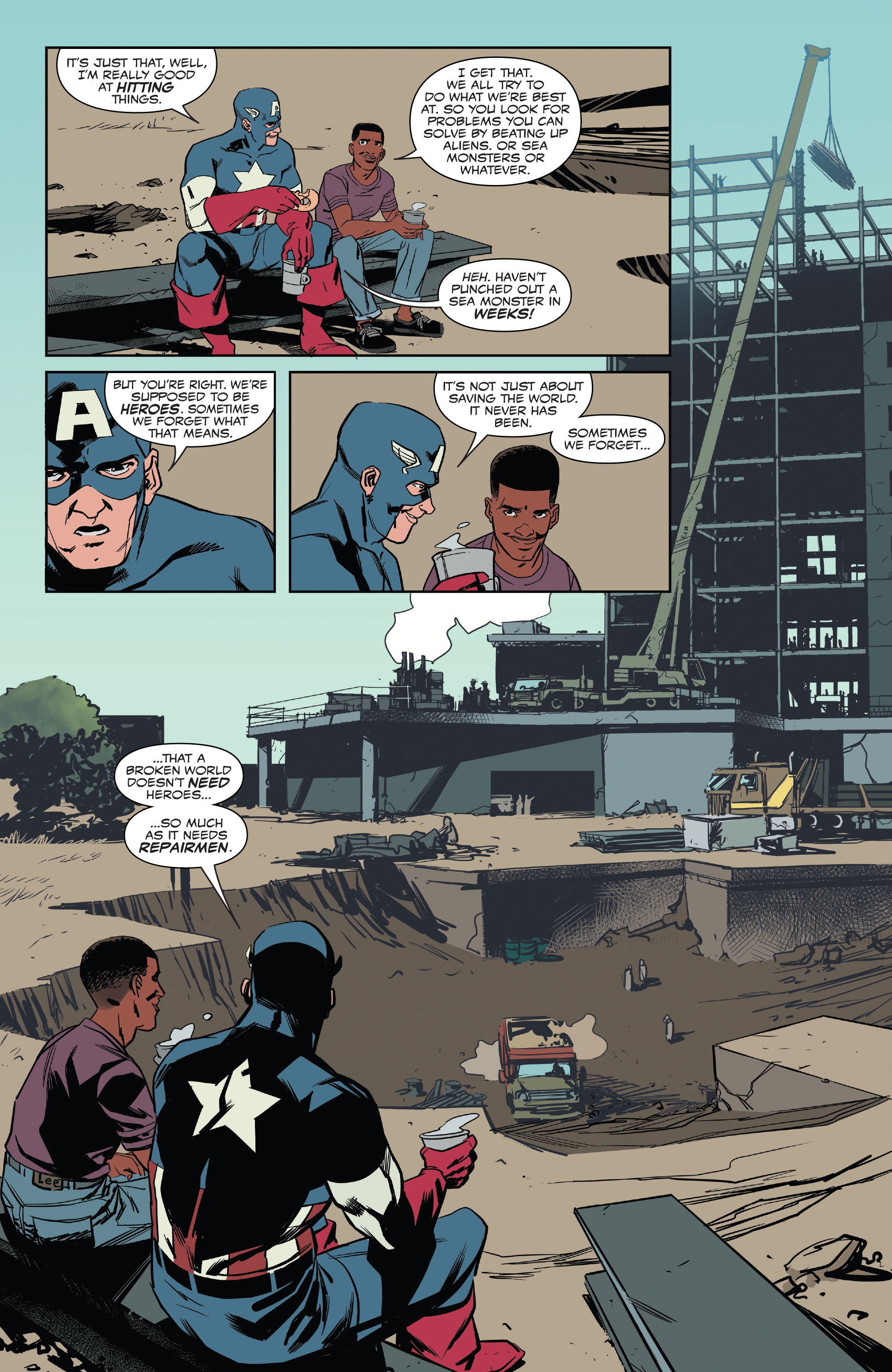 Read online Marvels Snapshot comic -  Issue # Captain America - 30
