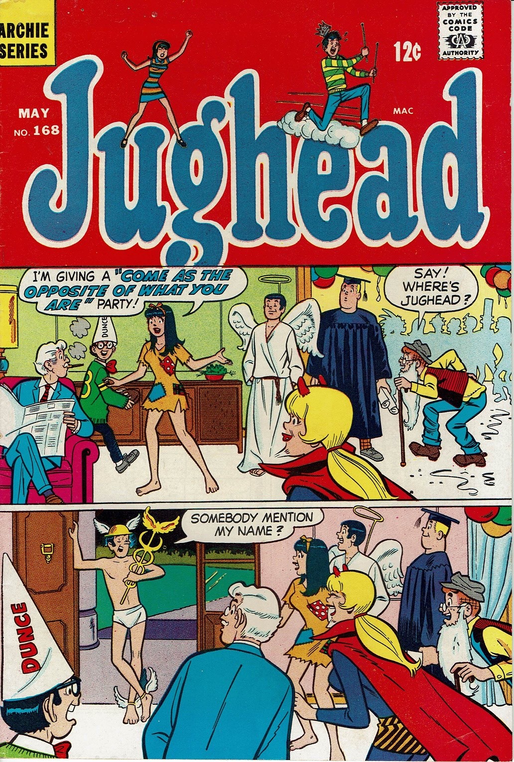 Read online Jughead (1965) comic -  Issue #168 - 1