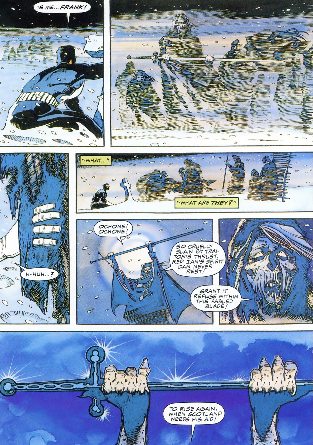 Read online Marvel Graphic Novel comic -  Issue #70 - Punisher - Blood On the Moors - 36
