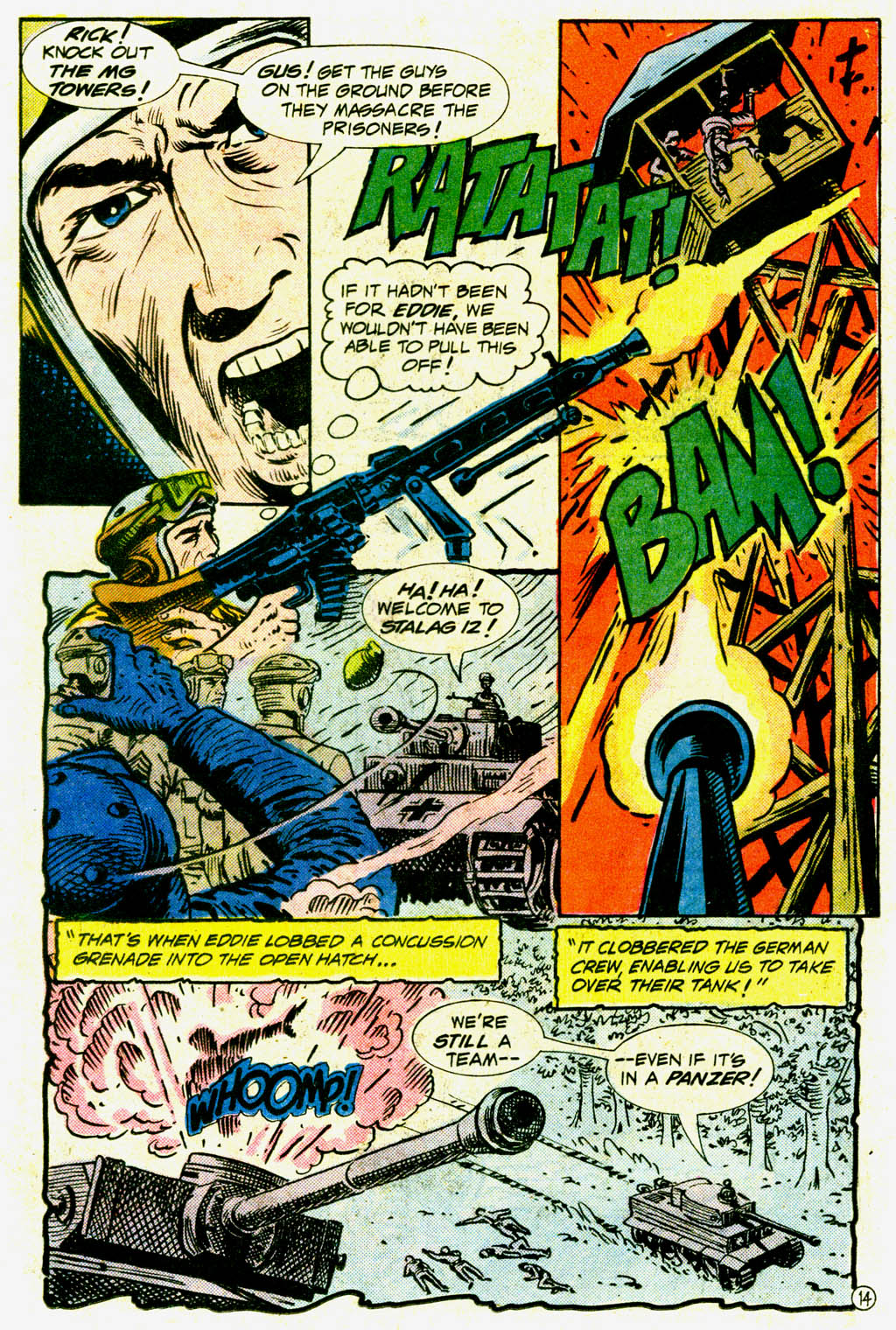 Read online G.I. Combat (1952) comic -  Issue #270 - 17