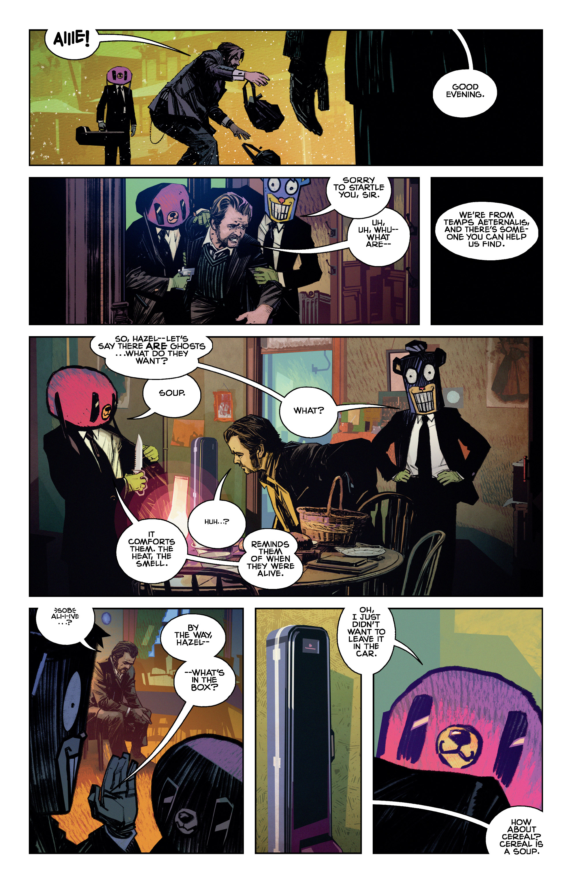 Read online Hazel and Cha Cha Save Christmas: Tales from the Umbrella Academy comic -  Issue # Full - 20