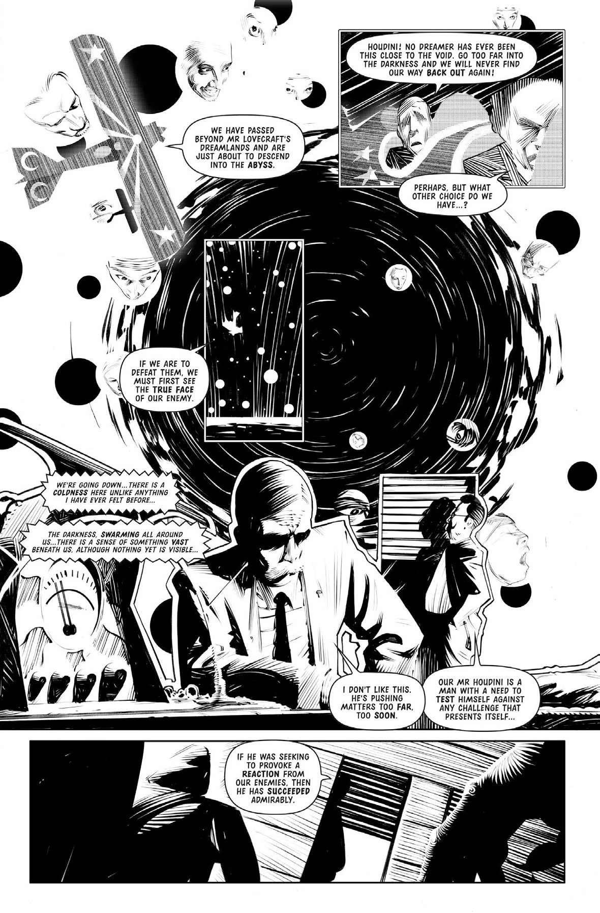 Read online Tharg's Terror Tales Presents Necronauts & A Love Like Blood comic -  Issue # TPB - 30