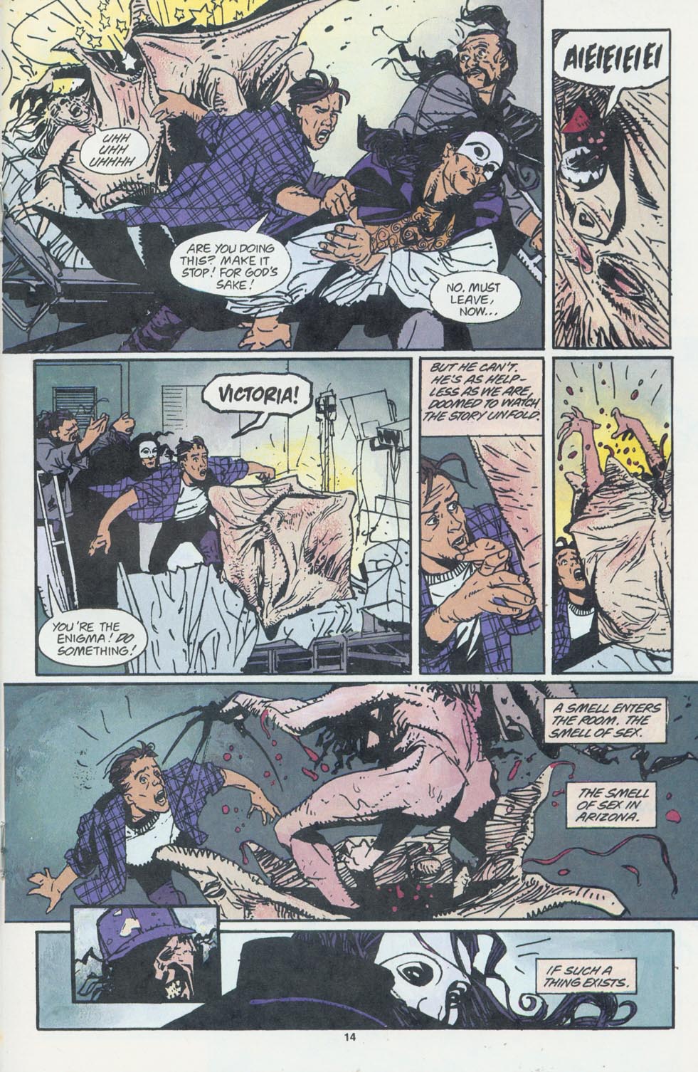 Read online Enigma comic -  Issue #7 - 16