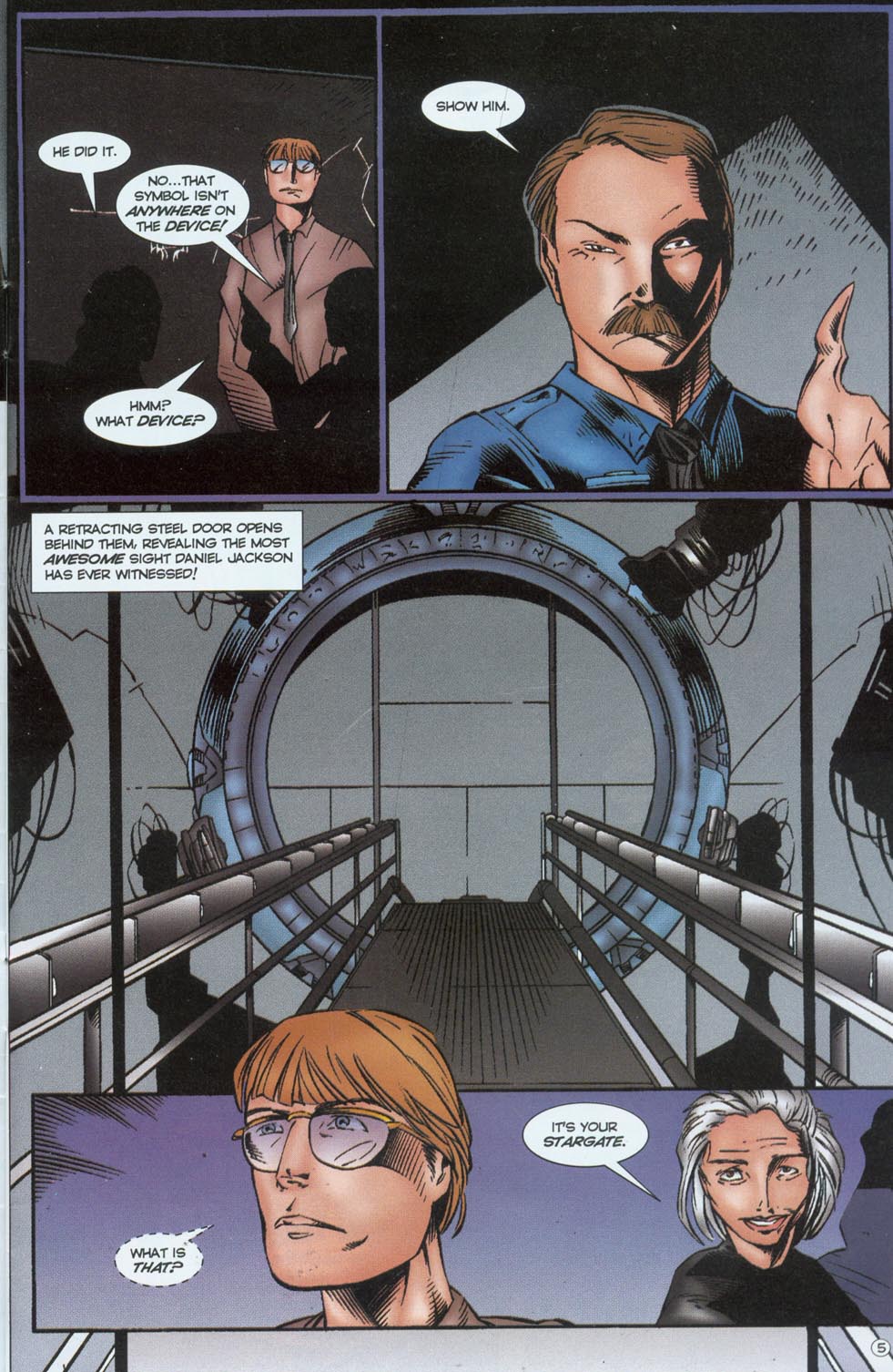 Read online Stargate comic -  Issue #1 - 7