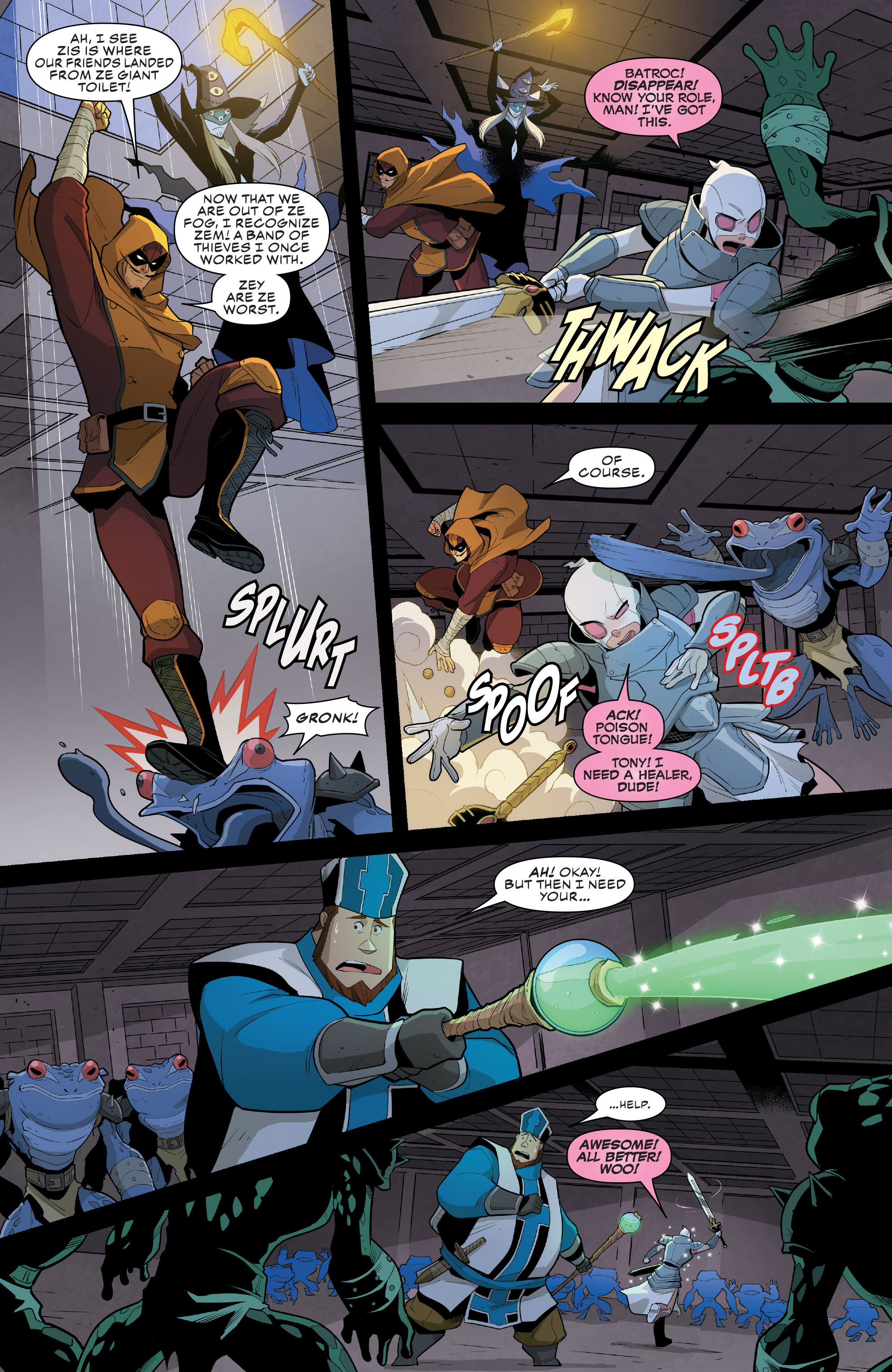 Read online The Unbelievable Gwenpool comic -  Issue #12 - 19