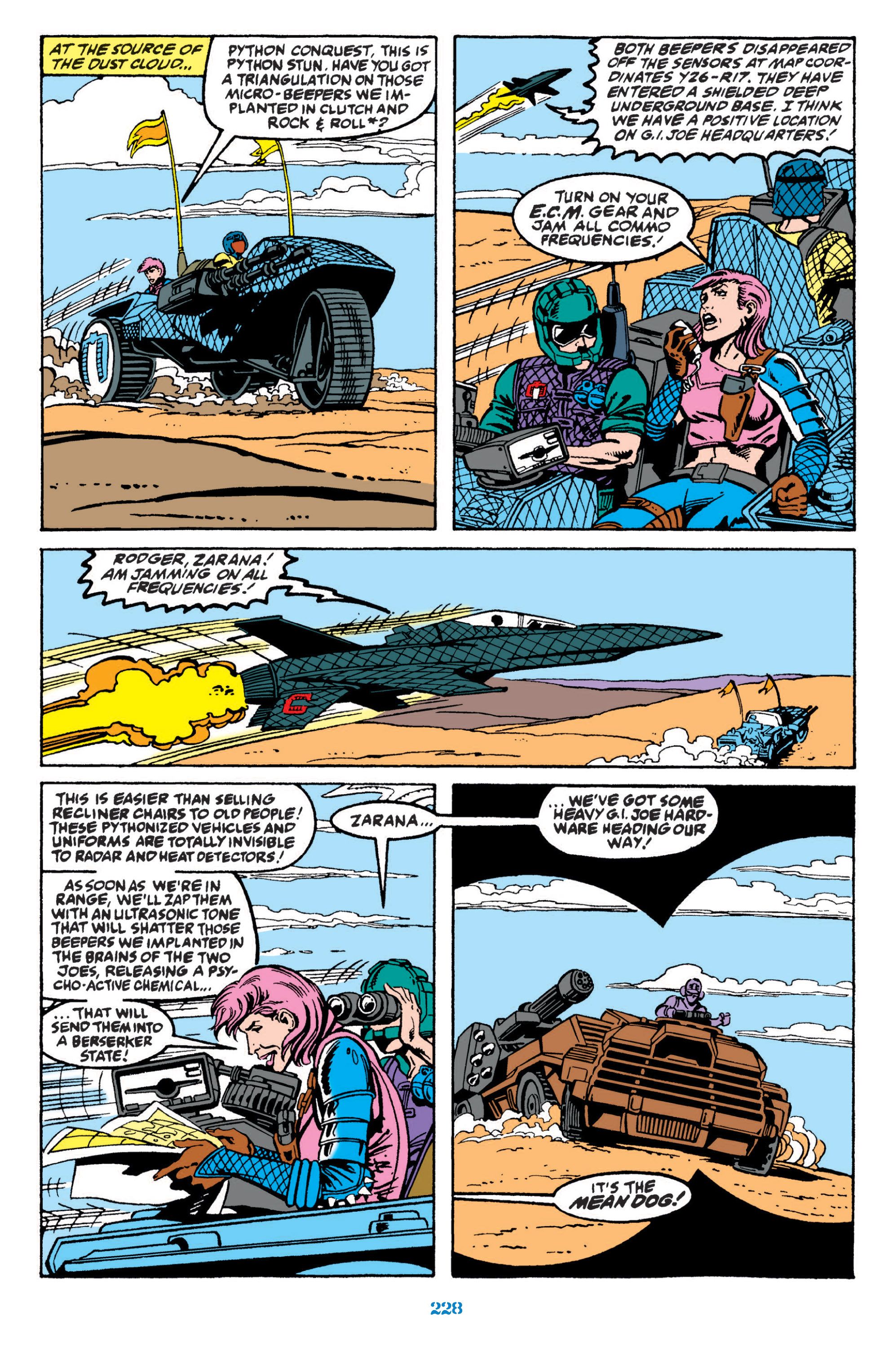 Read online Classic G.I. Joe comic -  Issue # TPB 10 (Part 2) - 129