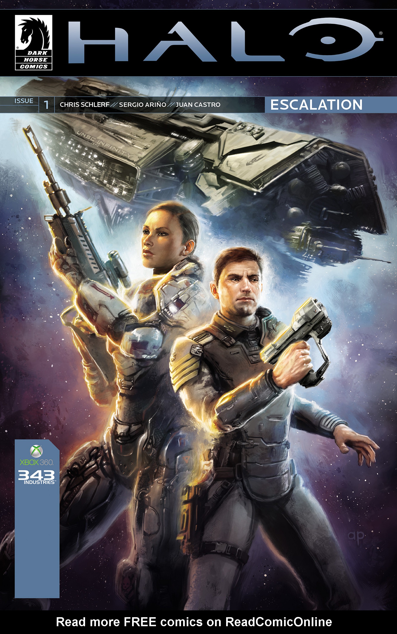 Read online Halo: Escalation comic -  Issue #1 - 1