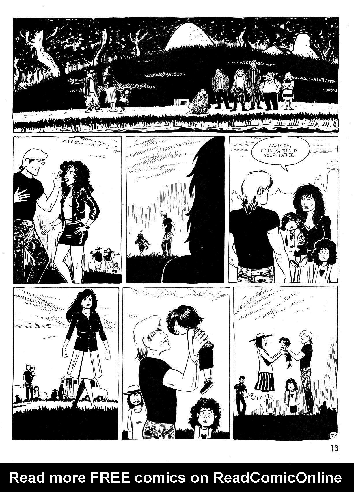 Read online Love and Rockets (1982) comic -  Issue #25 - 17