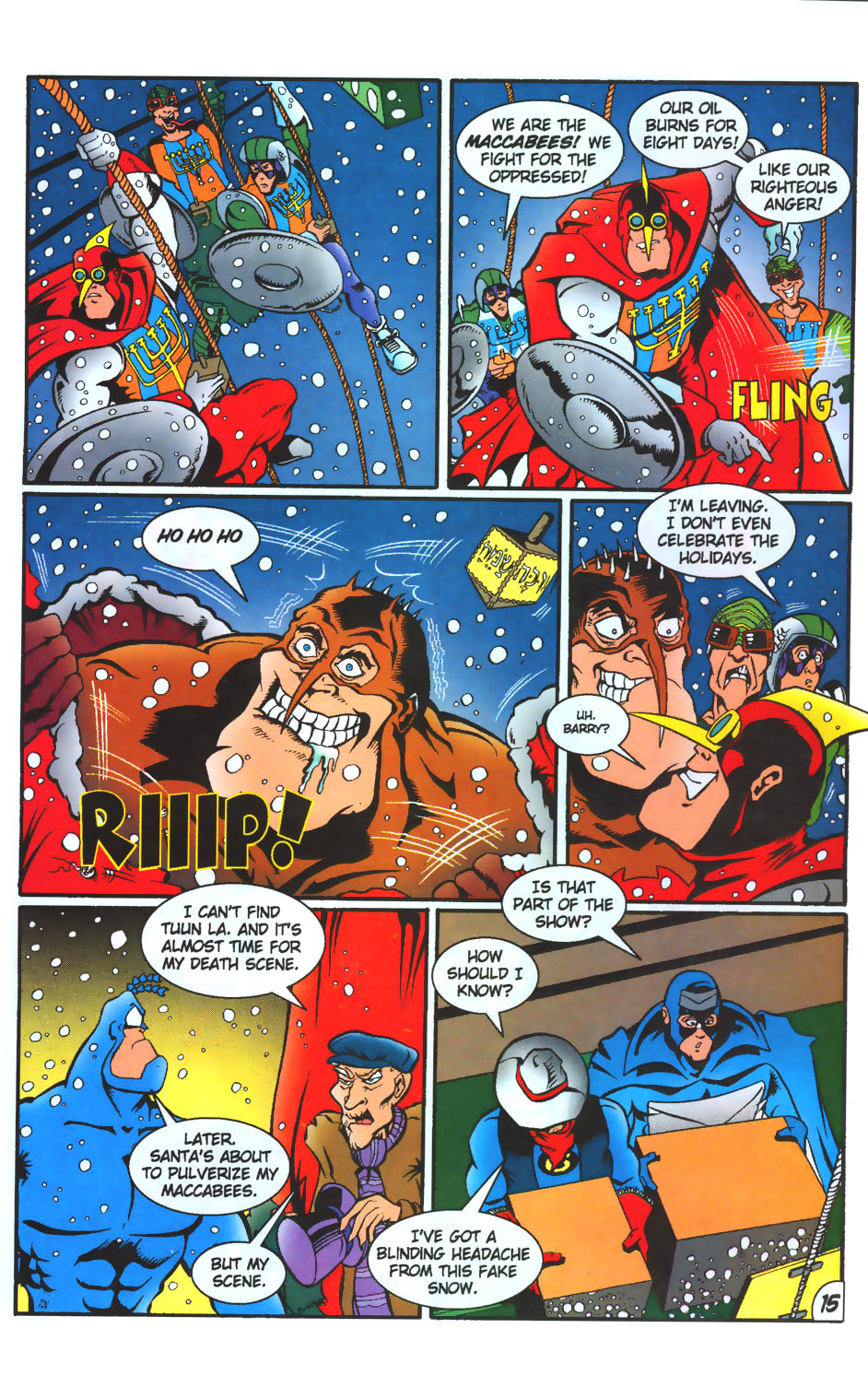 Read online The Tick's Big Xmas Trilogy comic -  Issue #3 - 18
