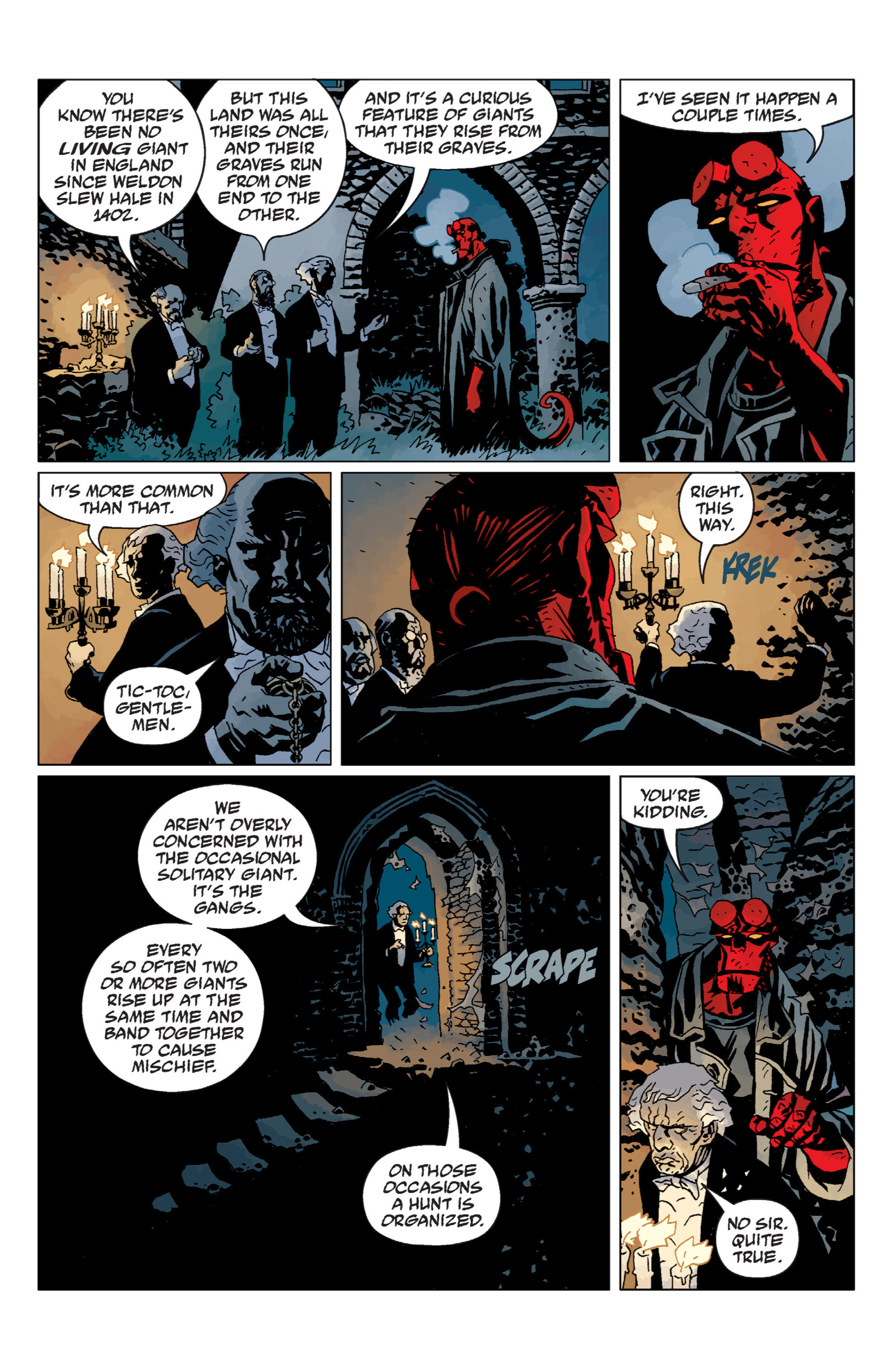 Read online Hellboy comic -  Issue #9 - 20