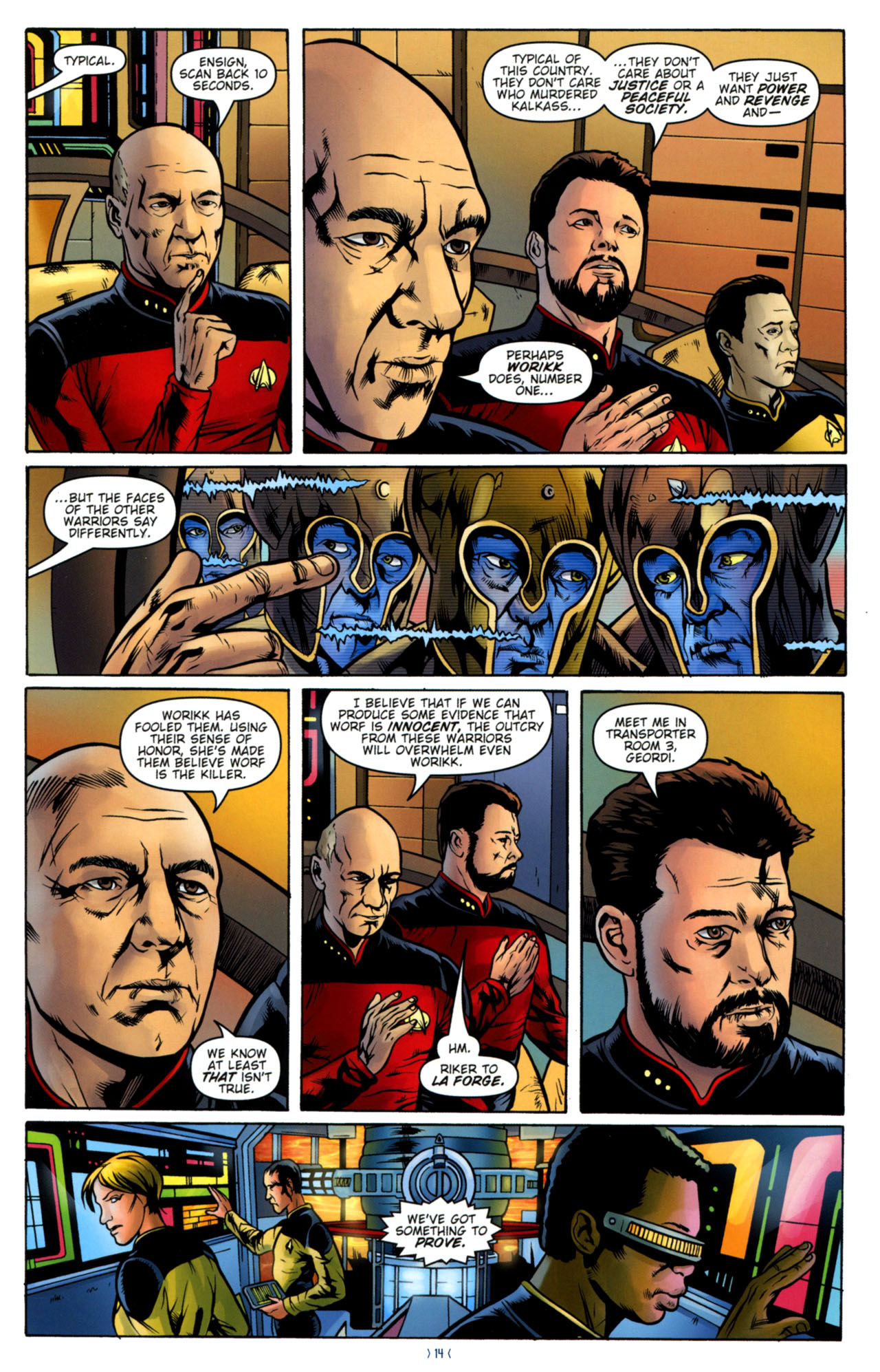 Read online Star Trek: The Next Generation: Ghosts comic -  Issue #3 - 16
