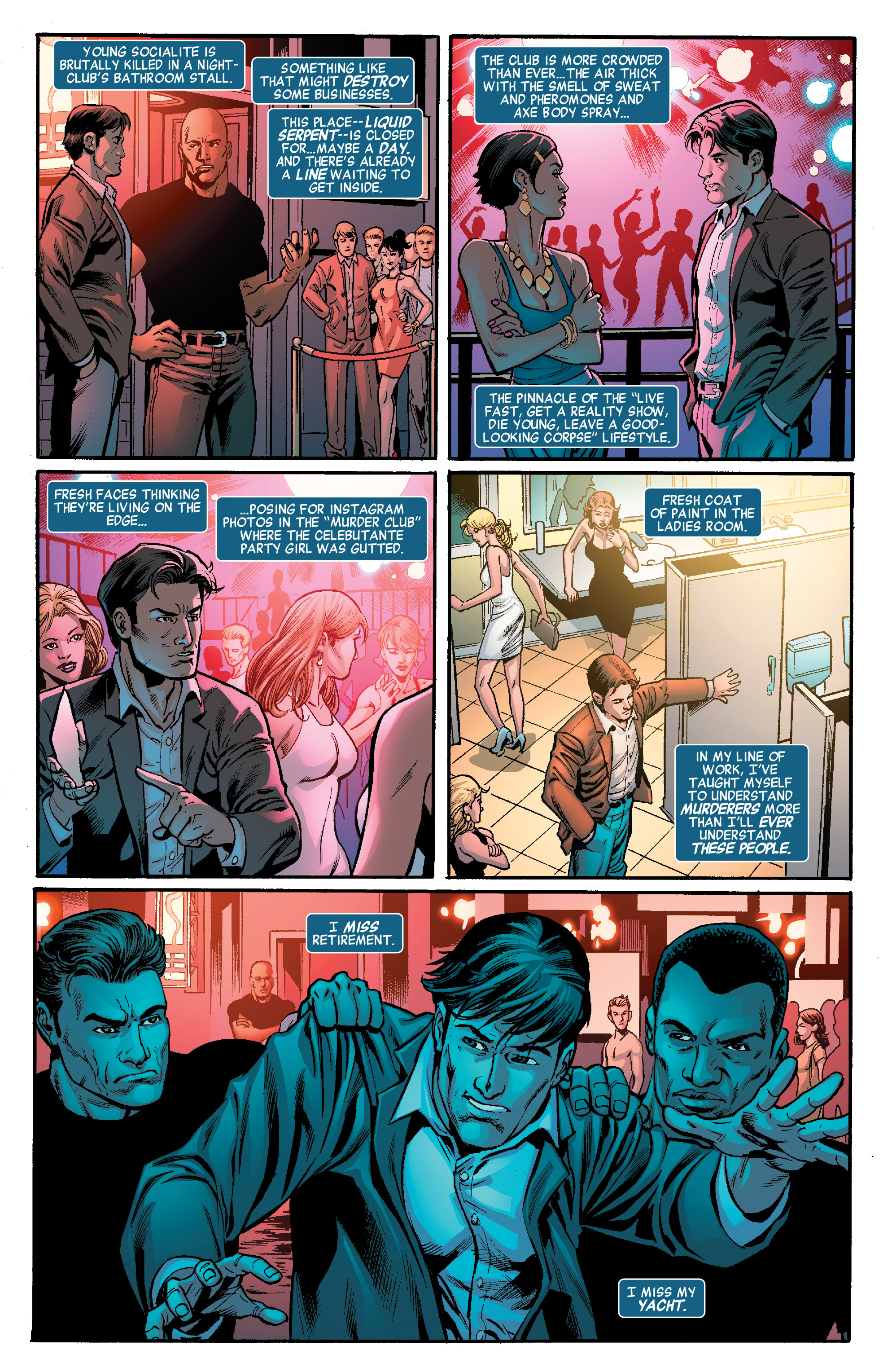Read online Castle: Unholy Storm comic -  Issue # TPB - 13