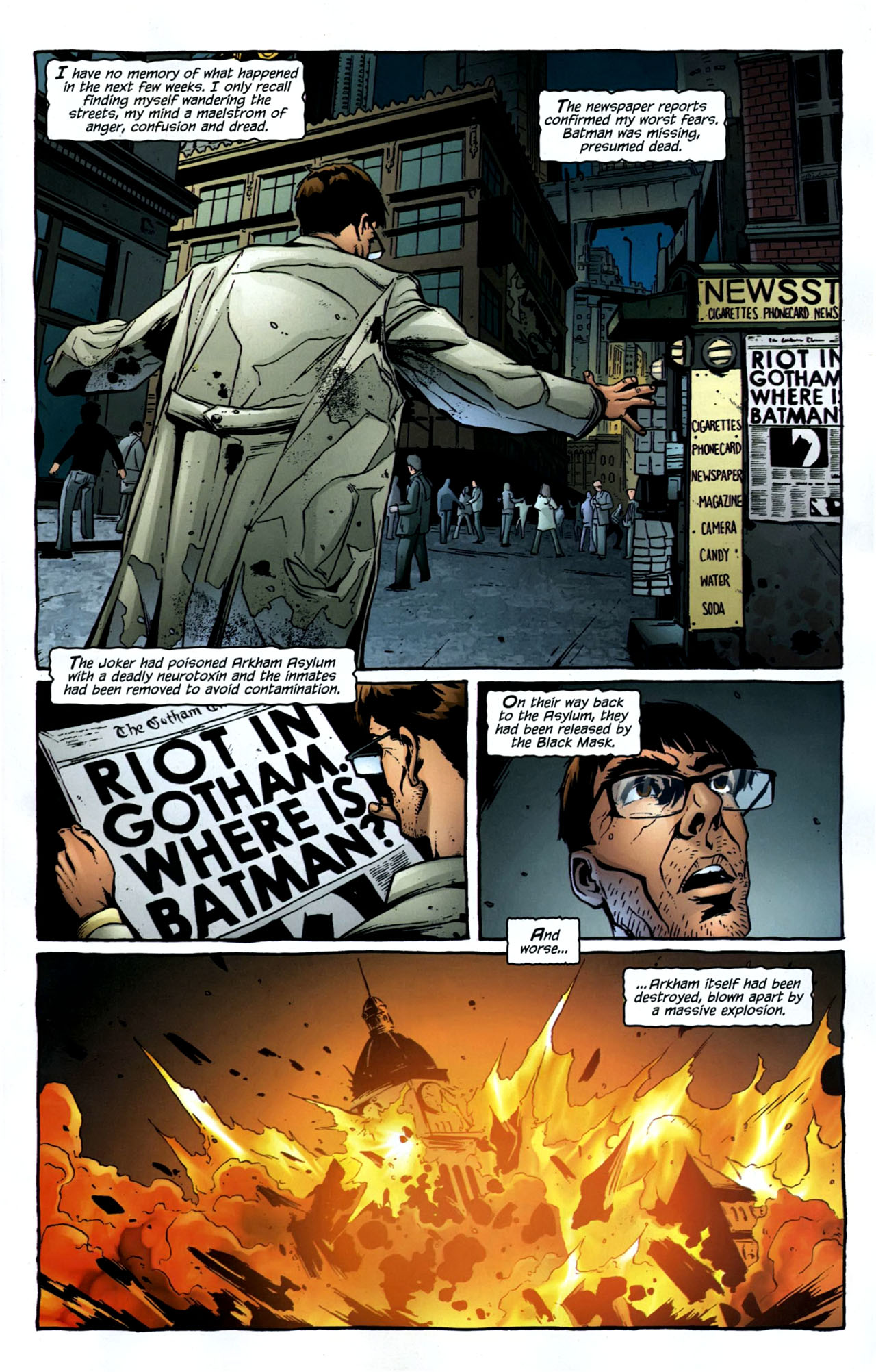 Read online Batman: Battle for the Cowl: Arkham Asylum comic -  Issue # Full - 18