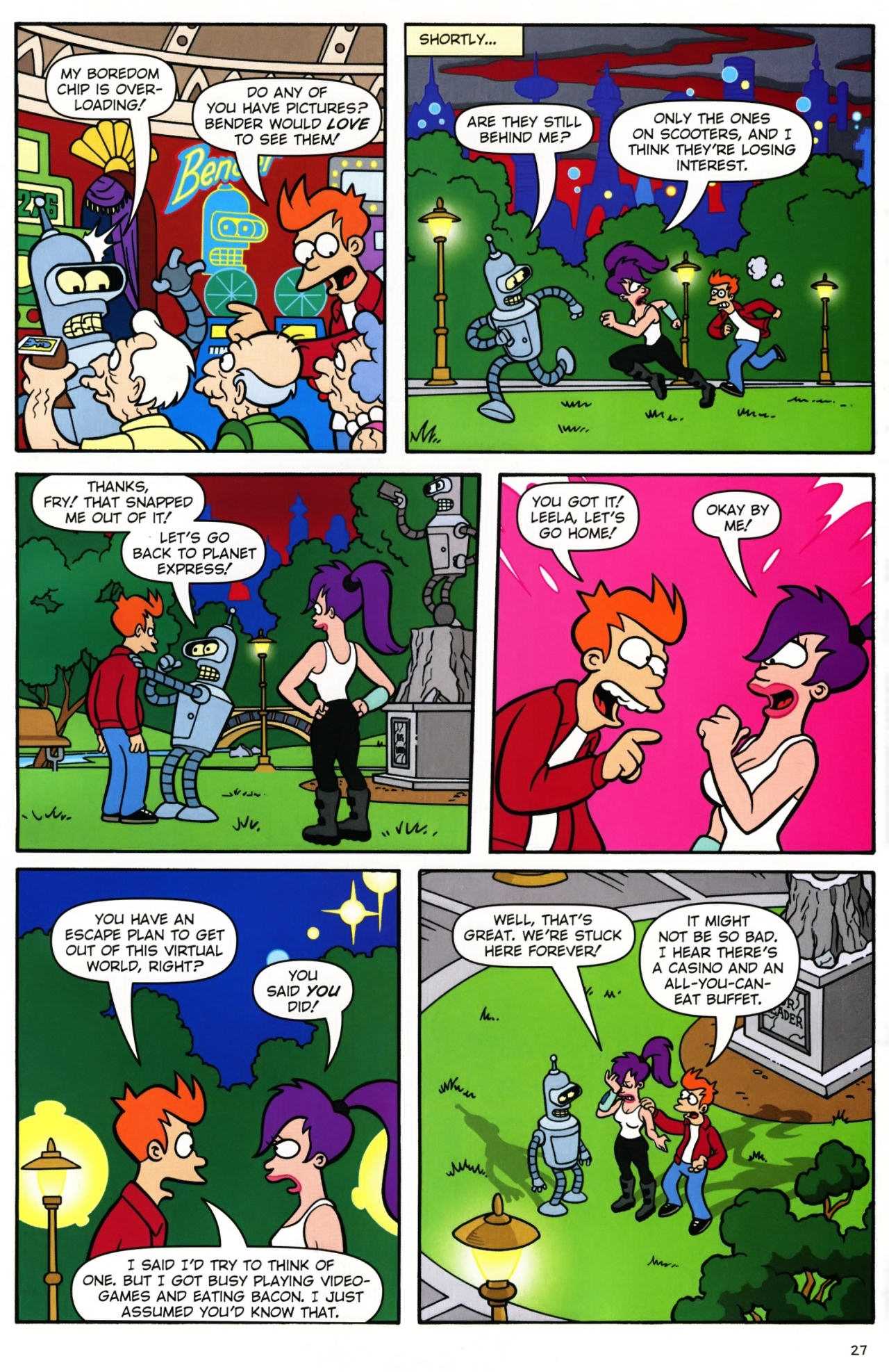Read online Futurama Comics comic -  Issue #39 - 22