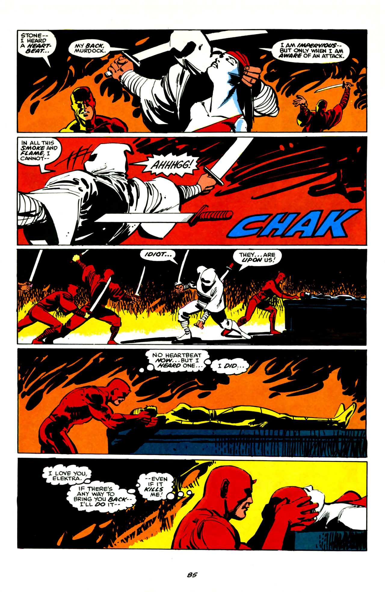 Read online Elektra Megazine comic -  Issue #2 - 87