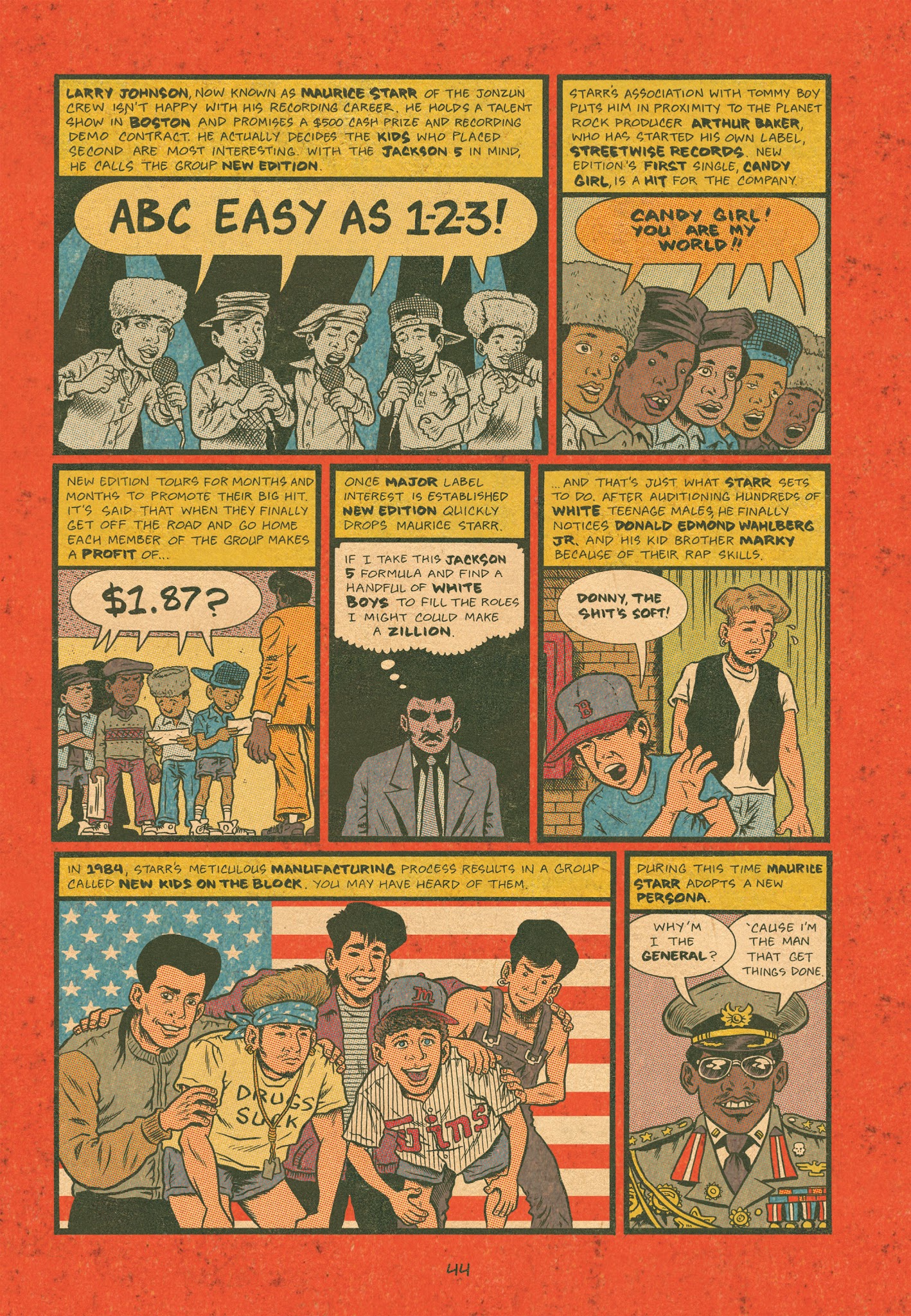 Read online Hip Hop Family Tree (2013) comic -  Issue # TPB 2 - 45