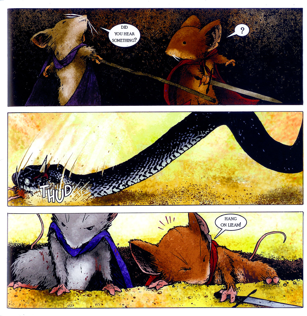 Read online Mouse Guard comic -  Issue #1 - 21
