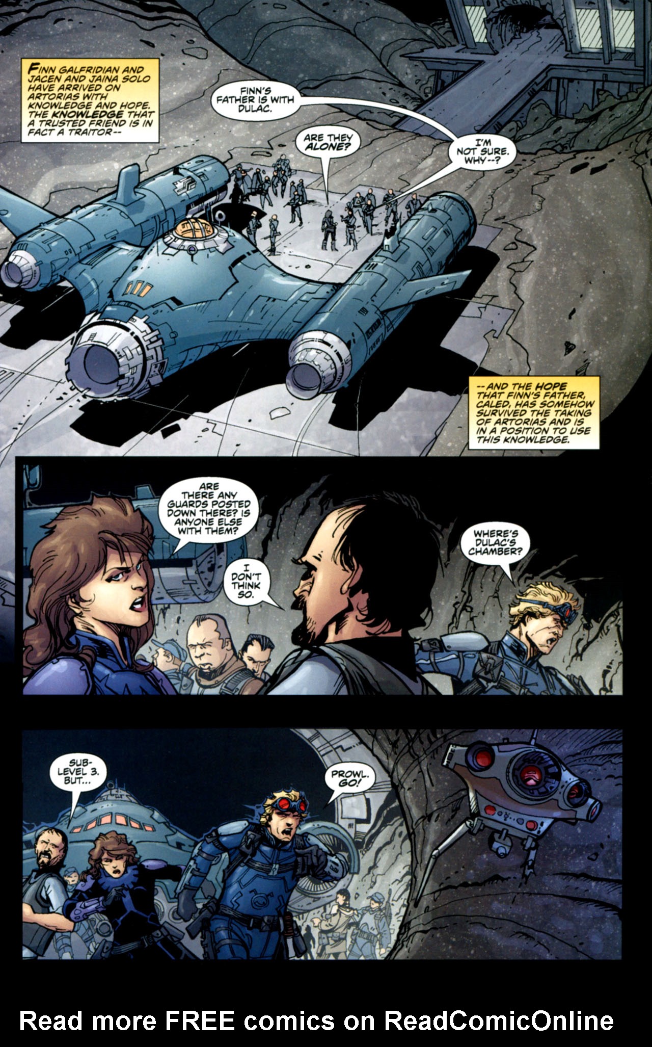 Read online Star Wars: Invasion - Rescues comic -  Issue #3 - 3