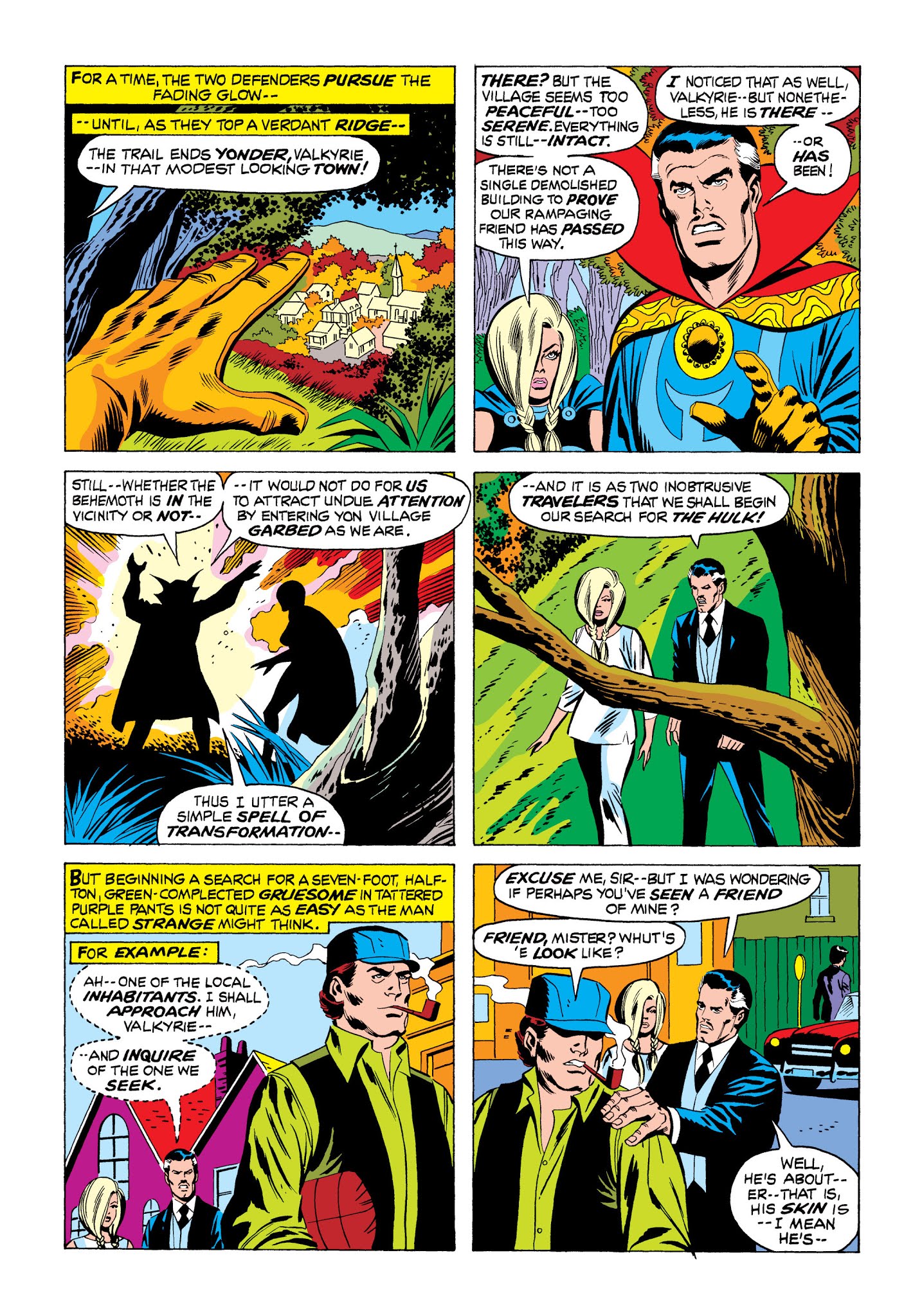 Read online Marvel Masterworks: The Defenders comic -  Issue # TPB 2 (Part 2) - 78