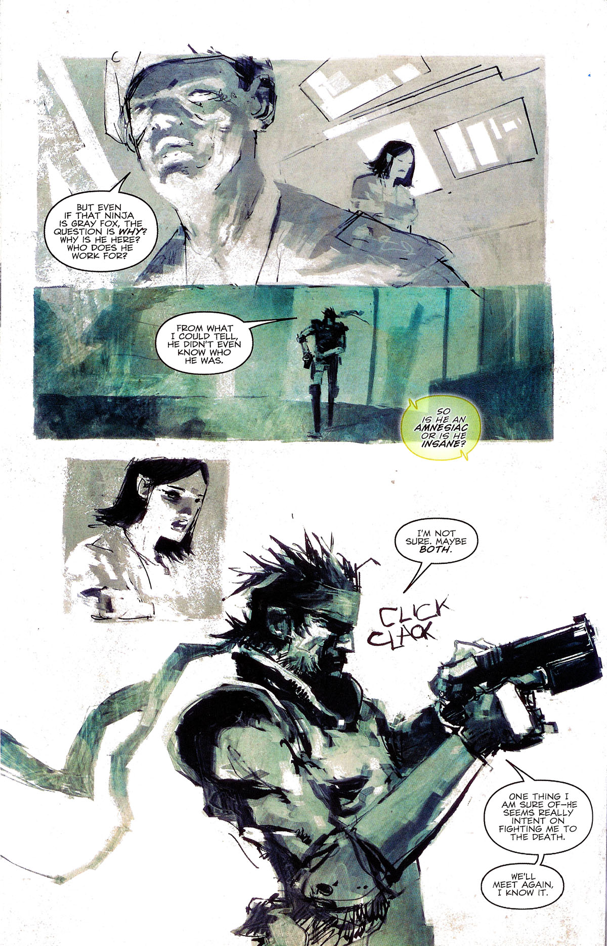 Read online Metal Gear Solid comic -  Issue #6 - 16