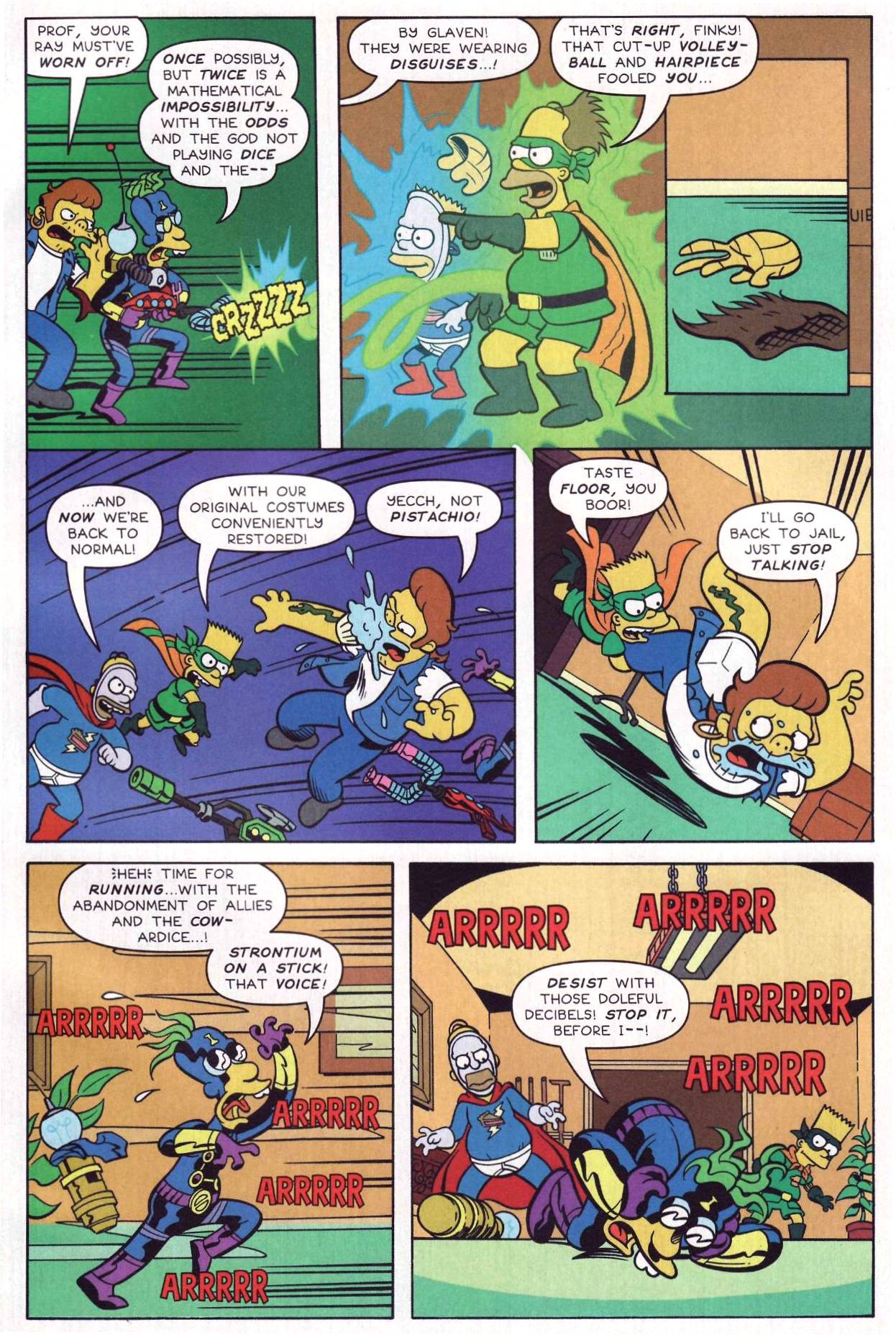 Read online Bongo Comics Presents Simpsons Super Spectacular comic -  Issue #5 - 15
