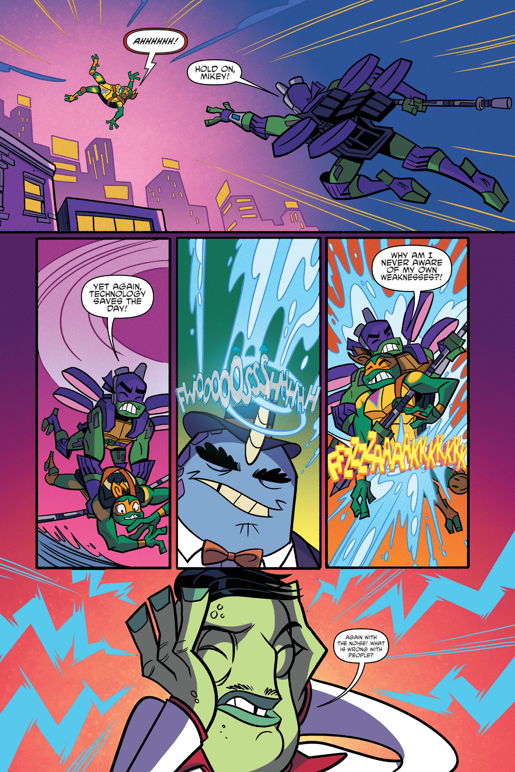 Read online Rise of the Teenage Mutant Ninja Turtles: Sound Off! comic -  Issue # _TPB - 23